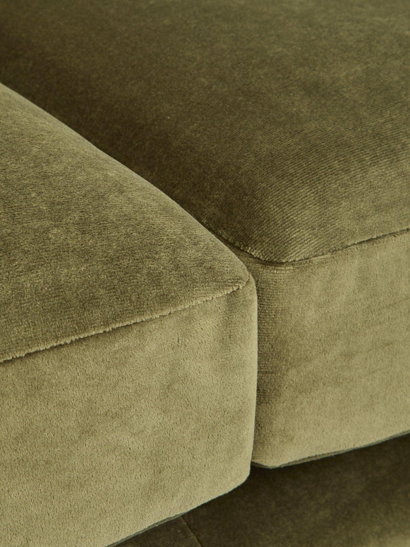 Image 5 of 6 of The Very Collection Maison Velvet 3 + 2 Seater Set (Buy &amp; SAVE!)