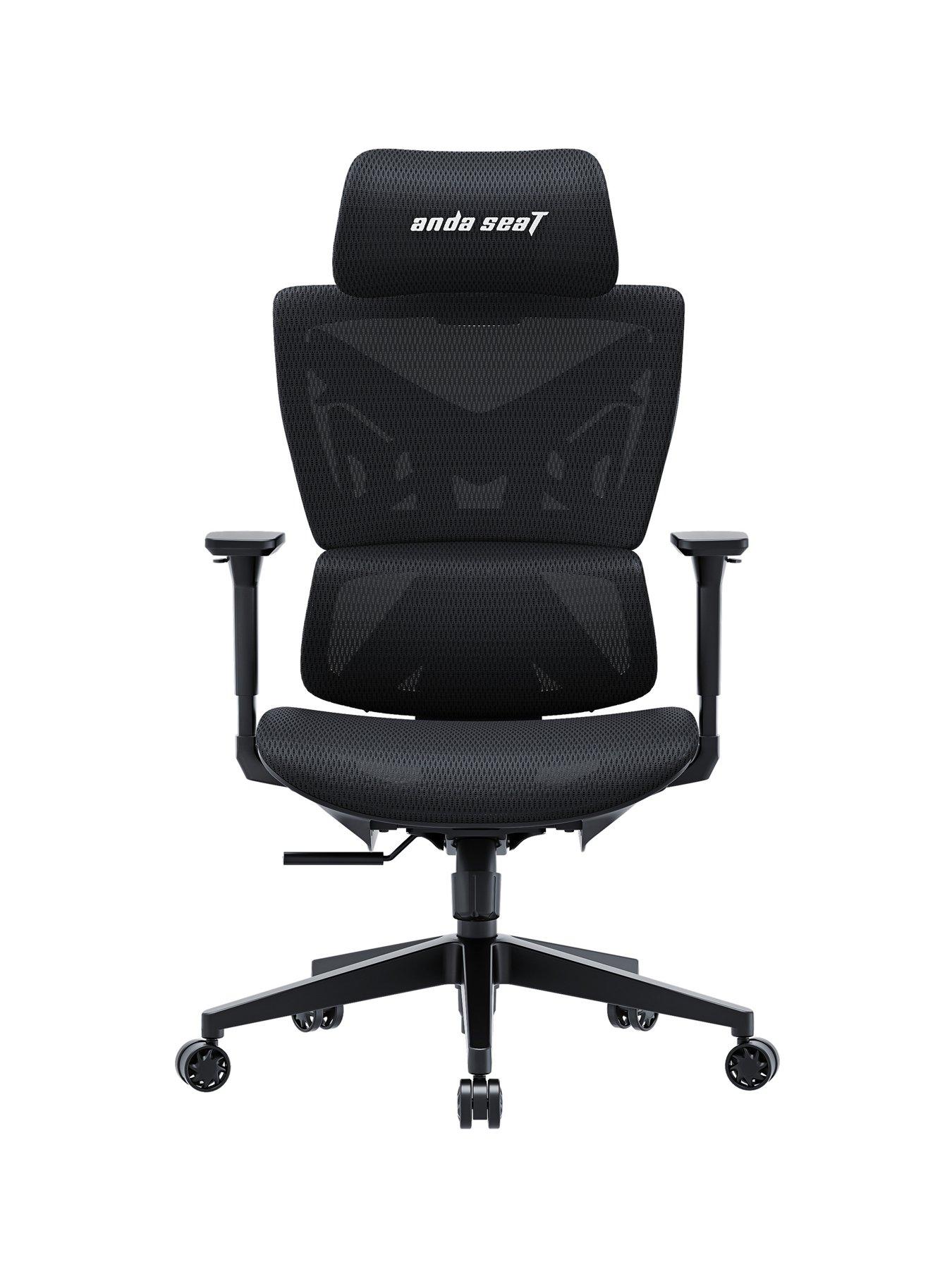 Image of Andaseat X-Air Mega Prem Mesh Chair - Space Blk