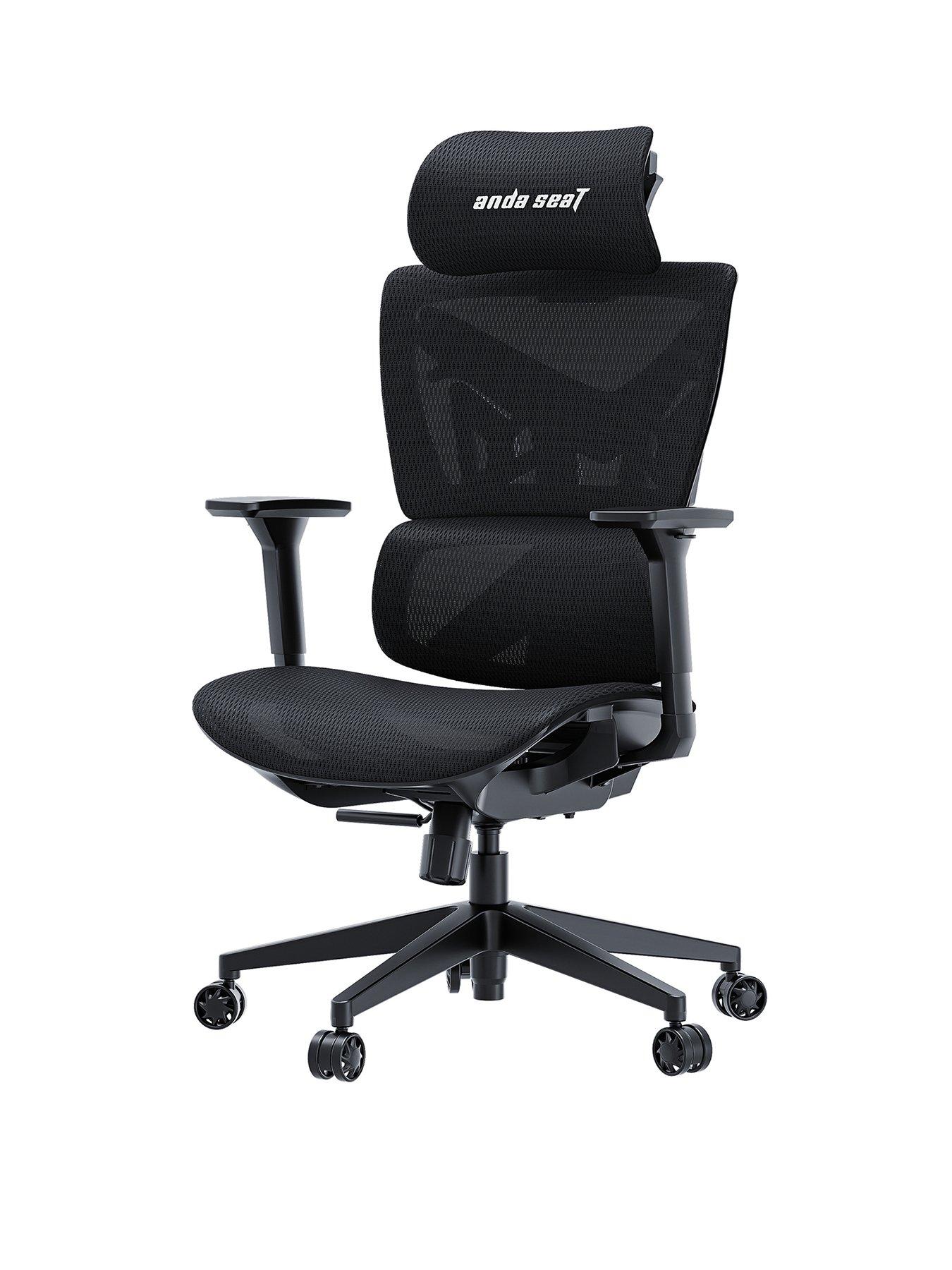 Image 2 of 6 of Andaseat X-Air Mega Premium Mesh Chair - Space Black