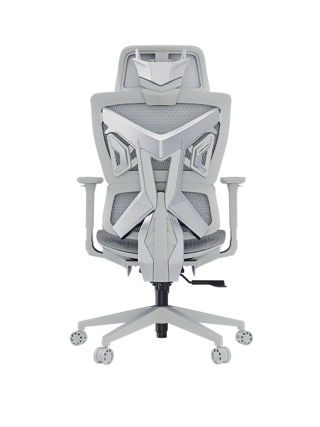Image 2 of 5 of Andaseat X-Air Mega Premium Mesh Chair - Ash Grey