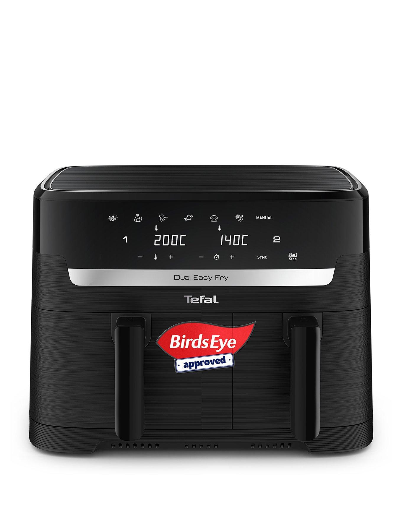 tefal-easy-fry-83l-dual-air-fryer-ey901n40-black