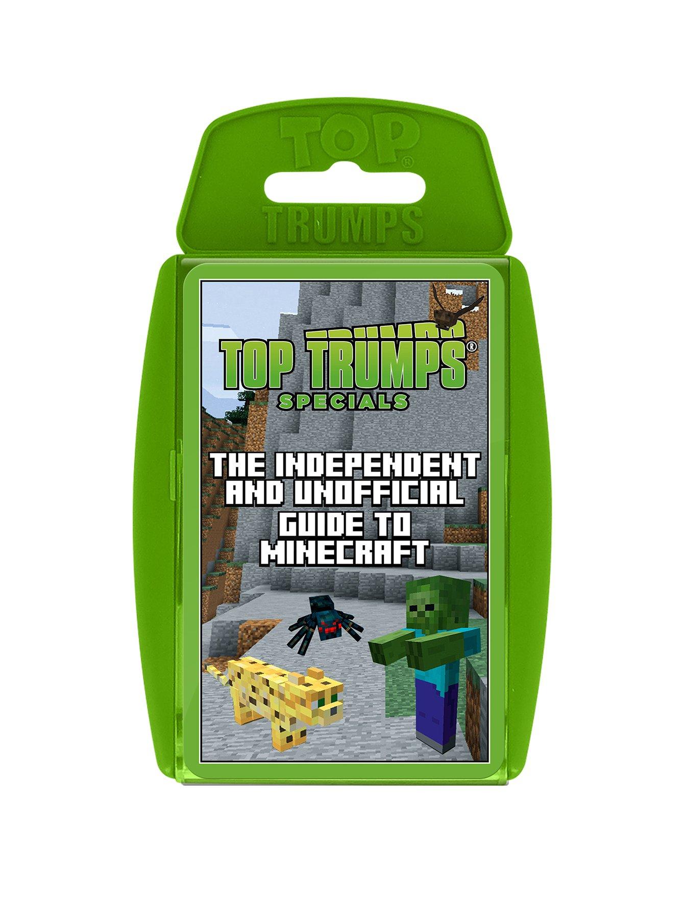Image 1 of 3 of Top Trumps&nbsp;Independent Unofficial Guide to Minecraft Card Game