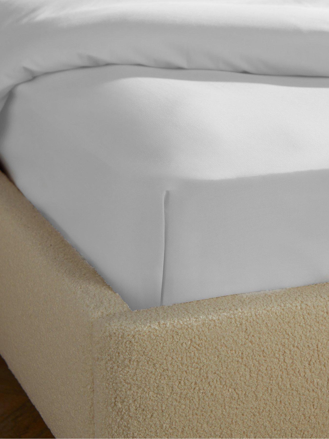 Image 1 of 6 of Silentnight 100% Brushed Cotton Fitted Sheet