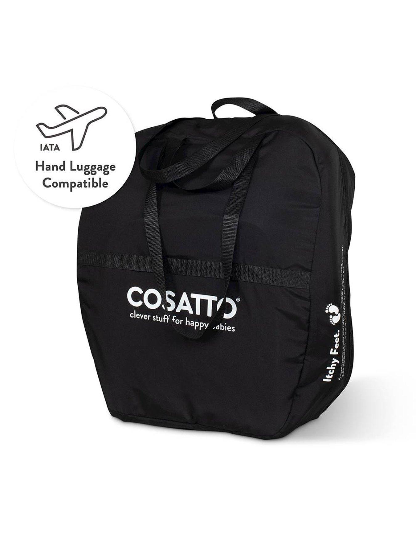 Image 5 of 8 of Cosatto On The Go iSize Travel Car Seat - Itchy Feet Rosy