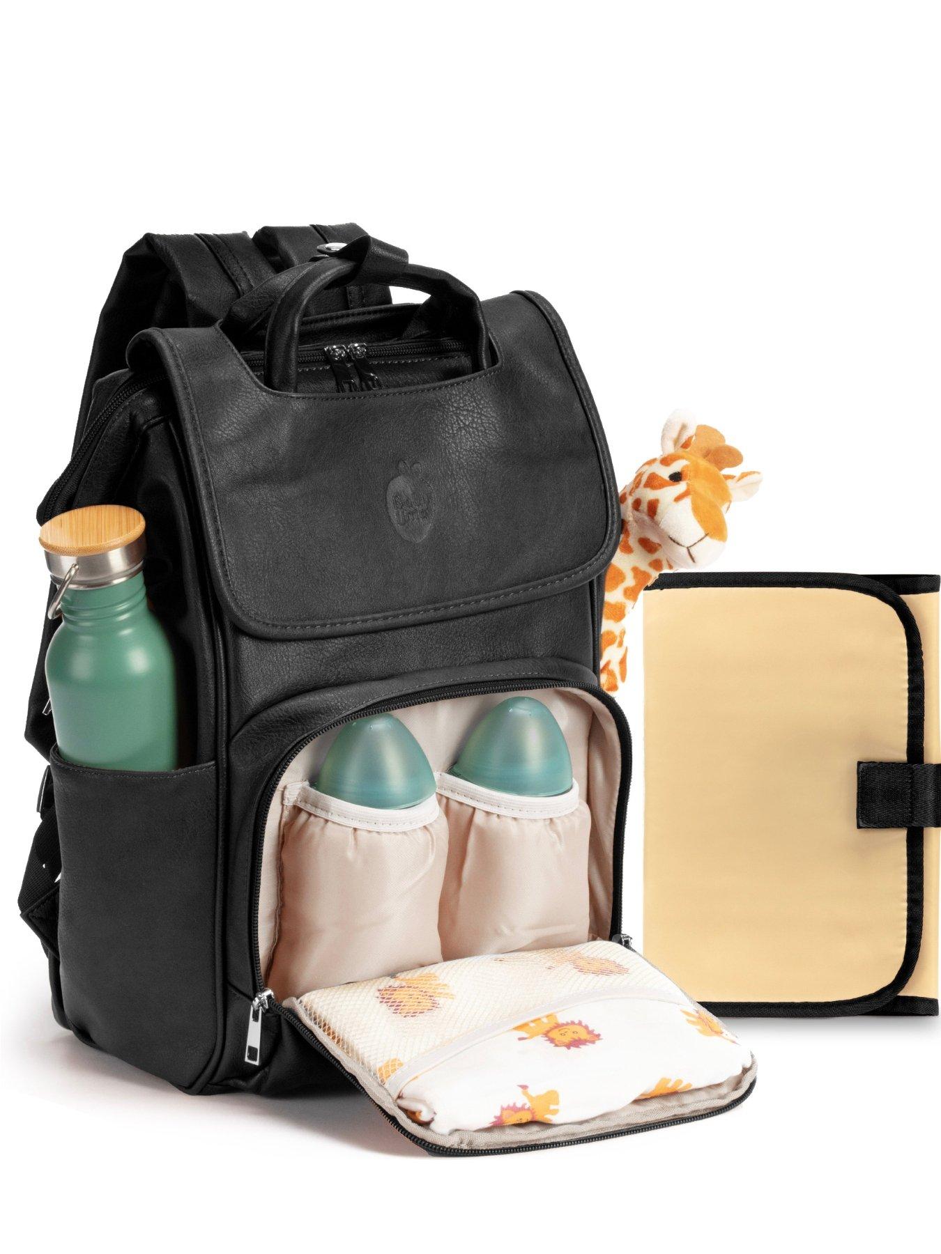 Image 4 of 6 of Tutti Bambini Vegan Leather Changing Bag - Black