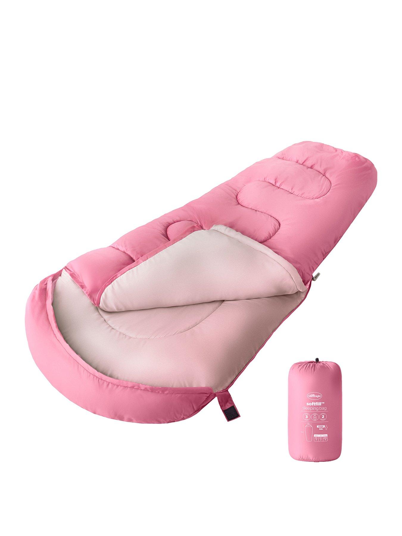 silentnight-camping-collection-healthy-growth-kids-sleeping-bag-pink