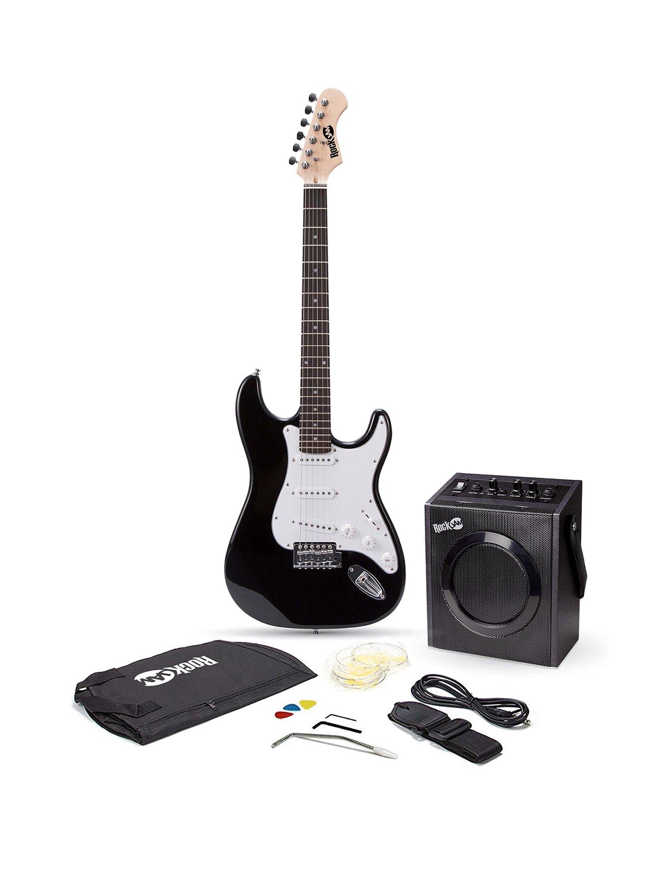 rockjam-rockjam-electric-guitar-superkit-with-10-watt-amp-gig-bag-picks-amp-lessons