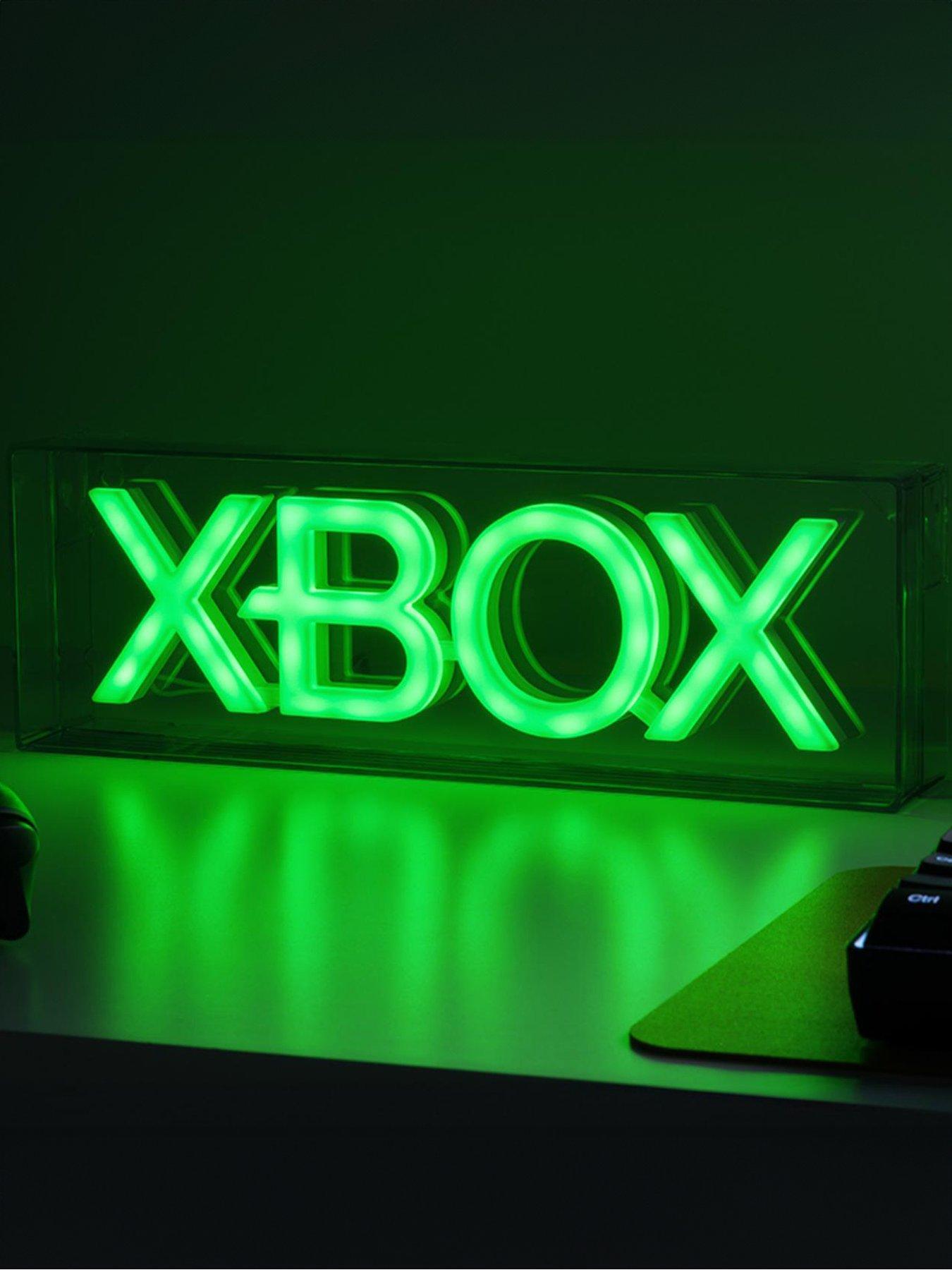 Xbox Xbox Logo Led Neon Light - Officially Licensed Free Standing Or Wall Mountable Light Sign - Game Room Accessories And Decor For Gamers