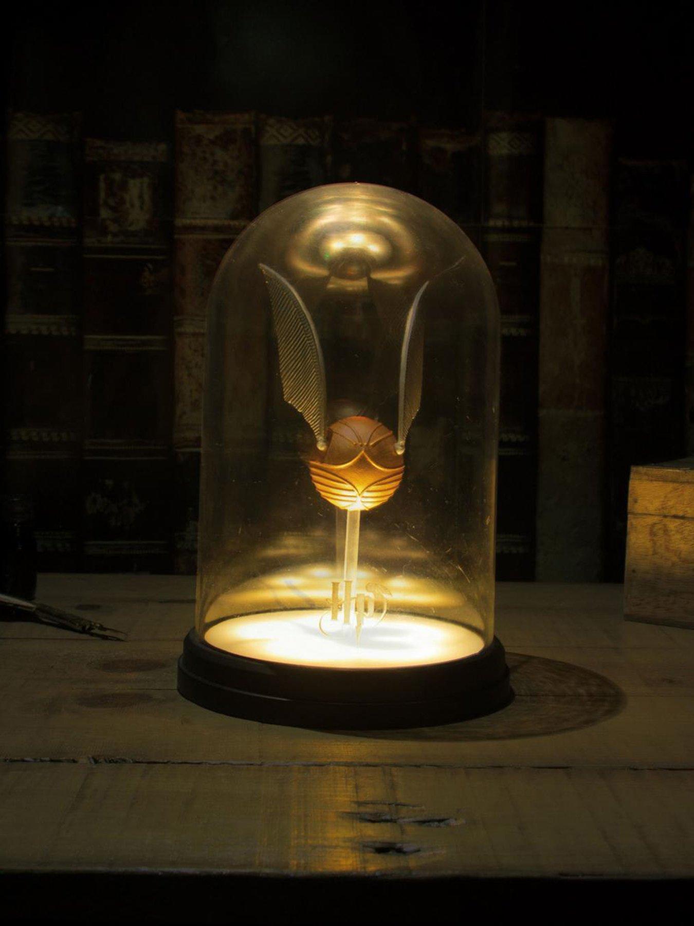 Harry Potter Harry Potter Levitating Golden Snitch Light - Touch Activated Desk Lamp Accessory, Officially Licensed Harry Potter Bedroom Decor