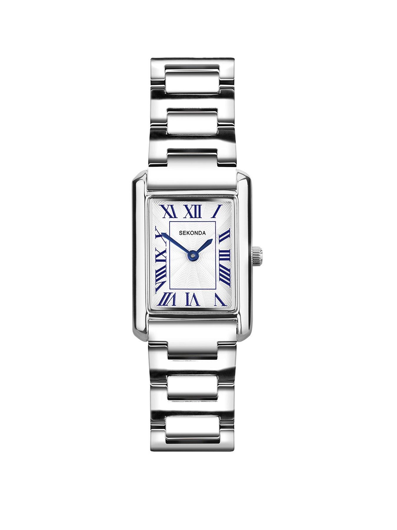 Image 1 of 7 of Sekonda Sekonda Womens Colette Silver Alloy Bracelet with White Dial Analogue Watch