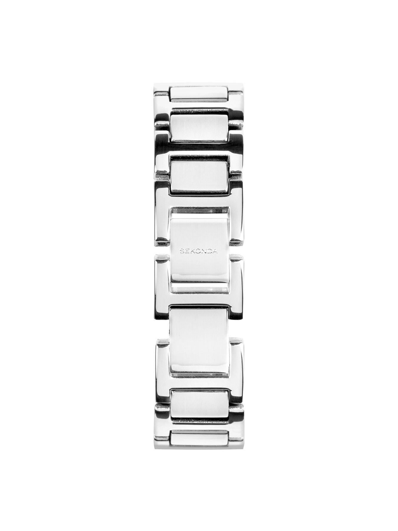 Image 7 of 7 of Sekonda Sekonda Womens Colette Silver Alloy Bracelet with White Dial Analogue Watch