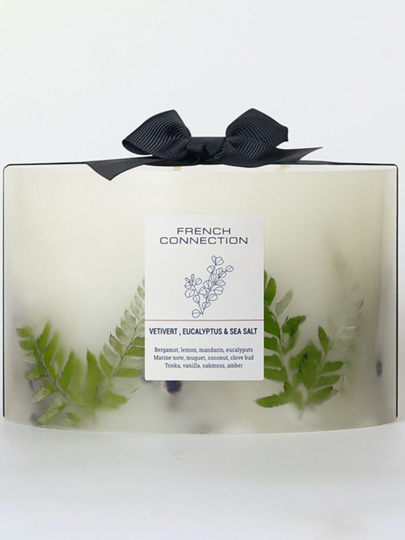 Image 1 of 4 of French Connection Vetivert, Eucalyptus &amp; Sea Salt 1.5kg Candle