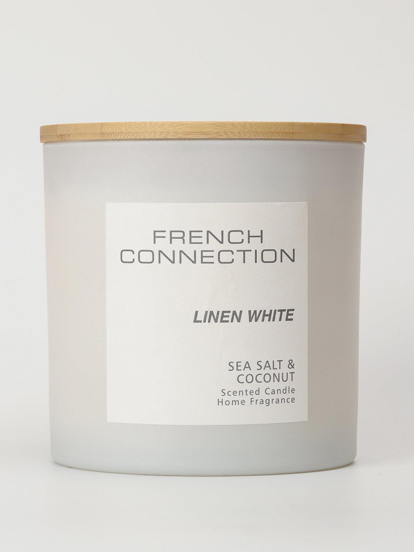 french-connection-linen-white-serenity-15kg-candle
