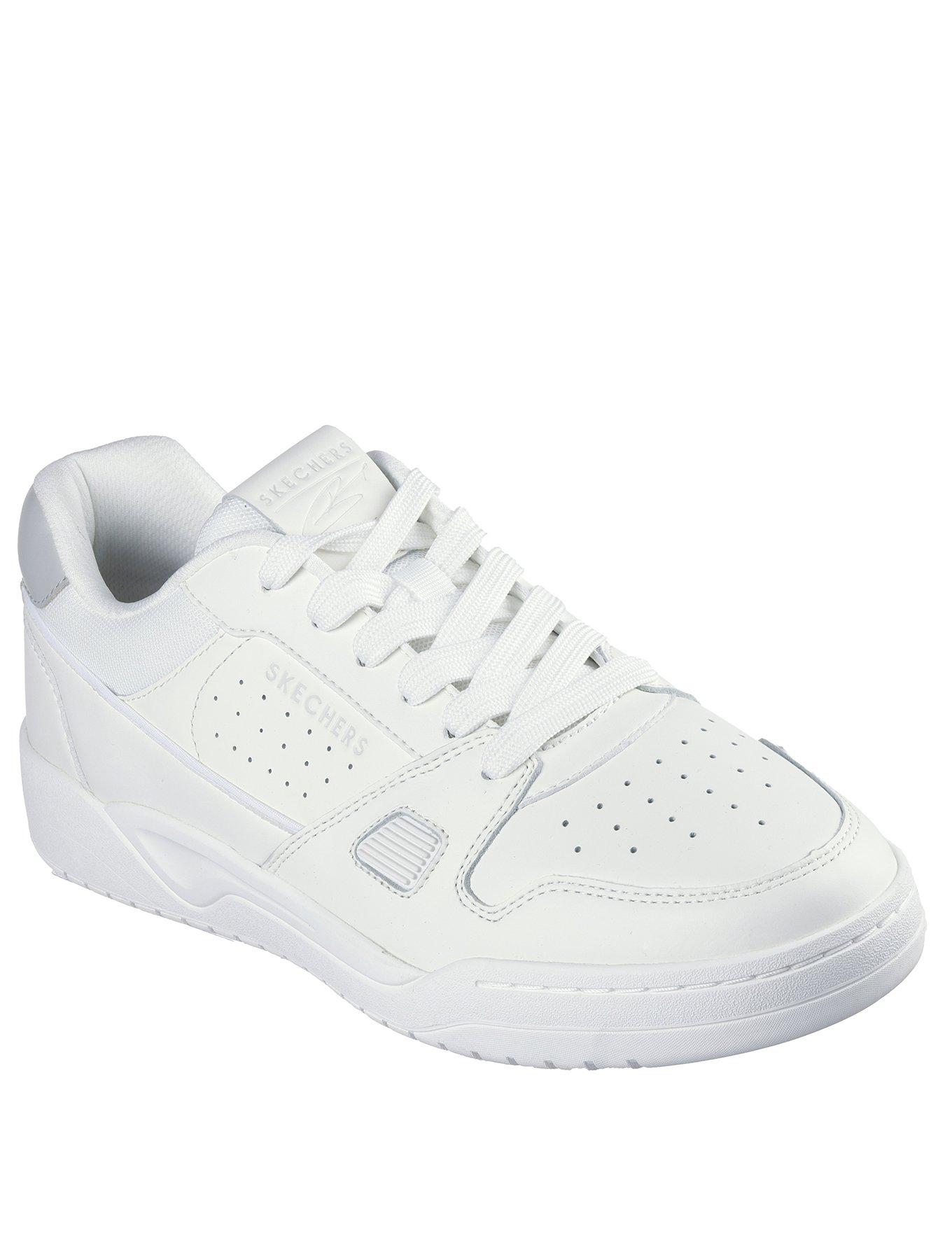 Image 2 of 5 of Skechers Koopa Leather Trainers- White