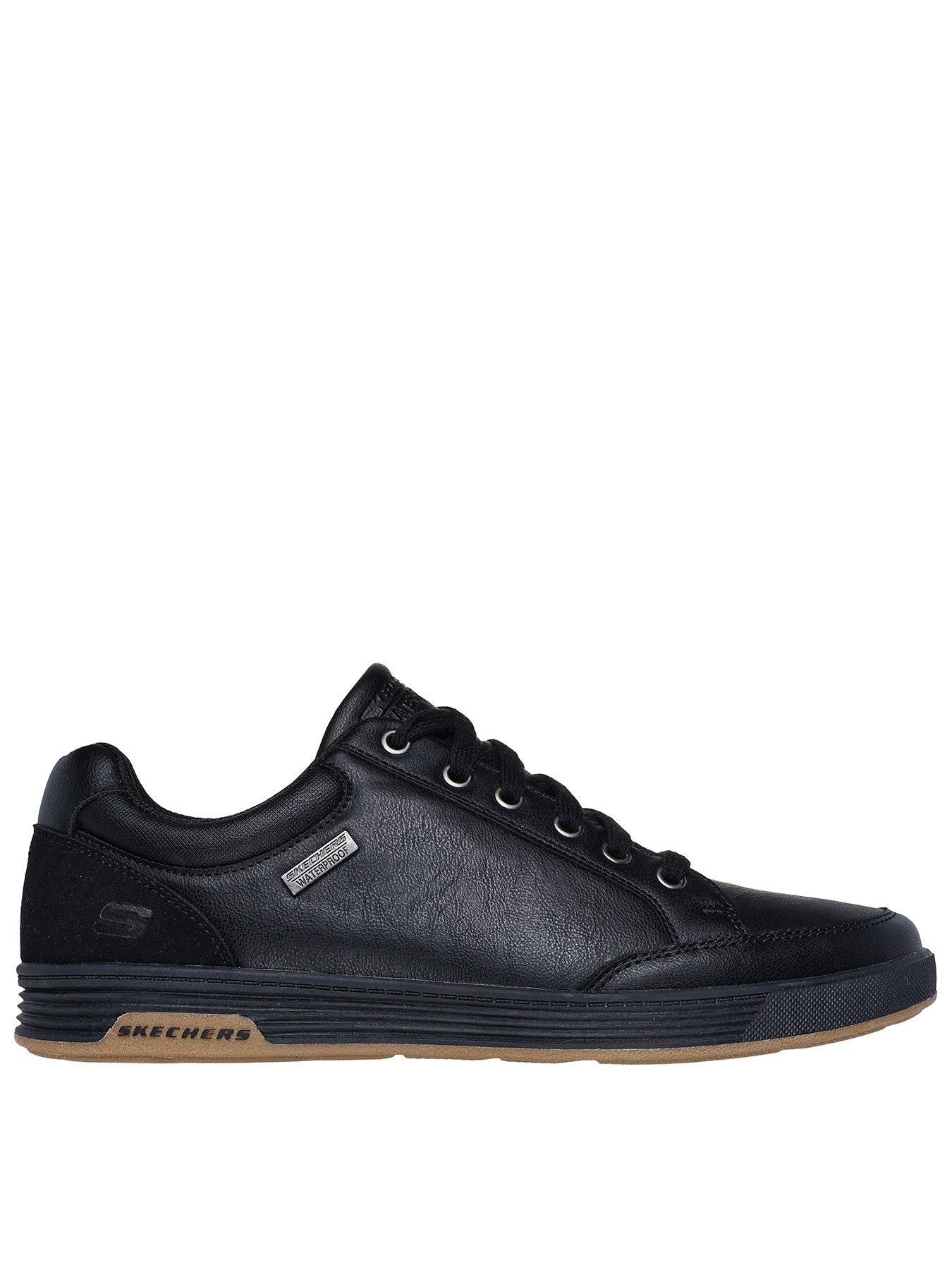 Skechers Skechers Cavell Sparkman 6 Eyelet Waterproof Trainers-black