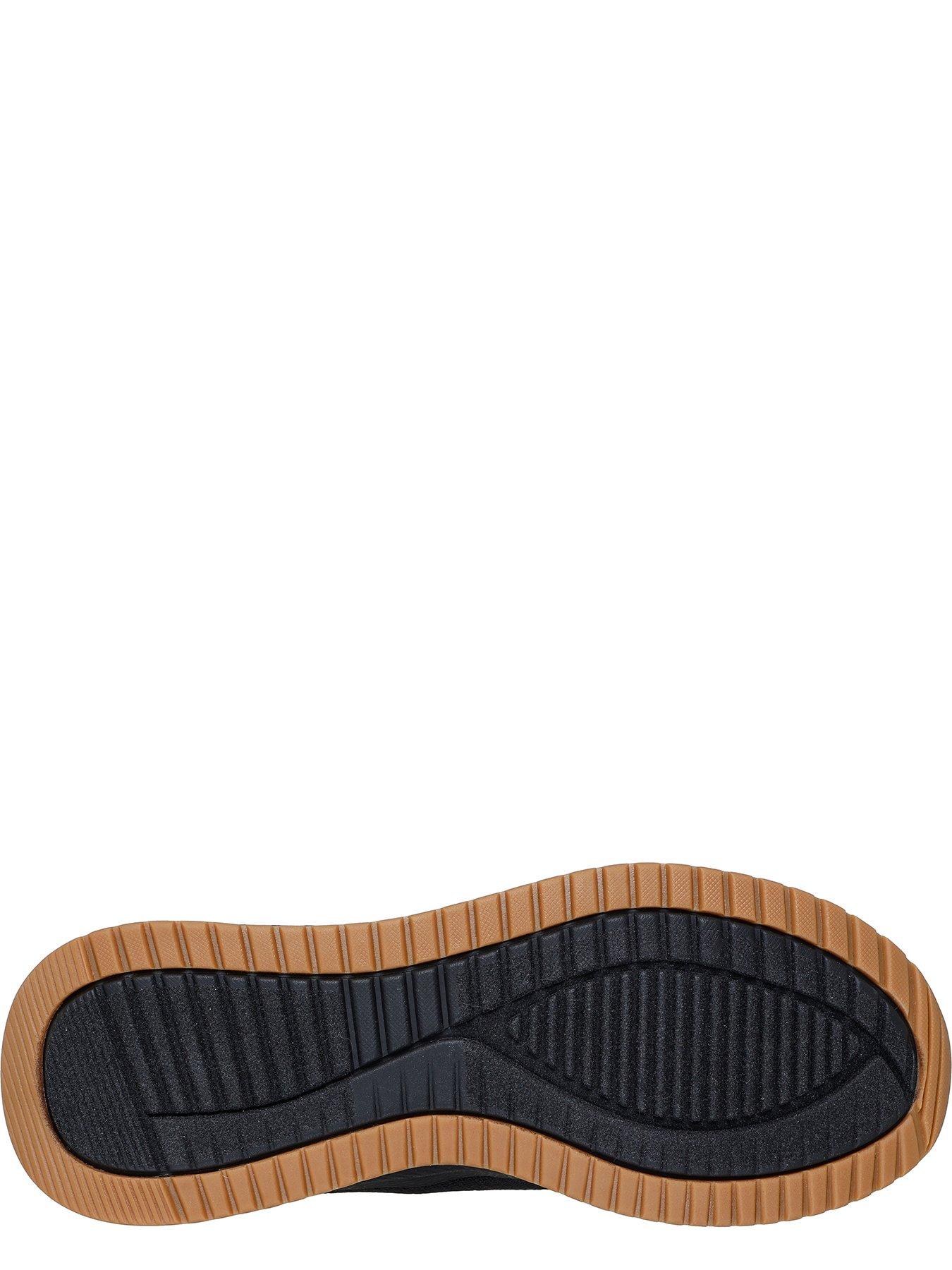 Image 4 of 5 of Skechers Skechers Bobs Squad 4 Slip- Ins Lace Up Trainers-black