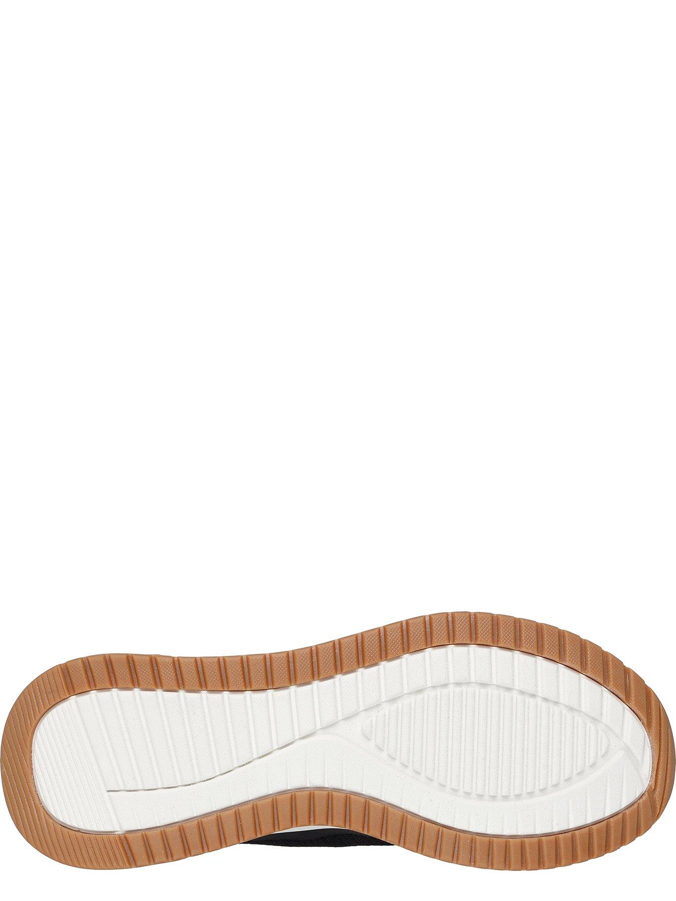 Image 4 of 5 of Skechers Skechers Bobs Squad 4 Slip- Ins Lace Up Trainers-black