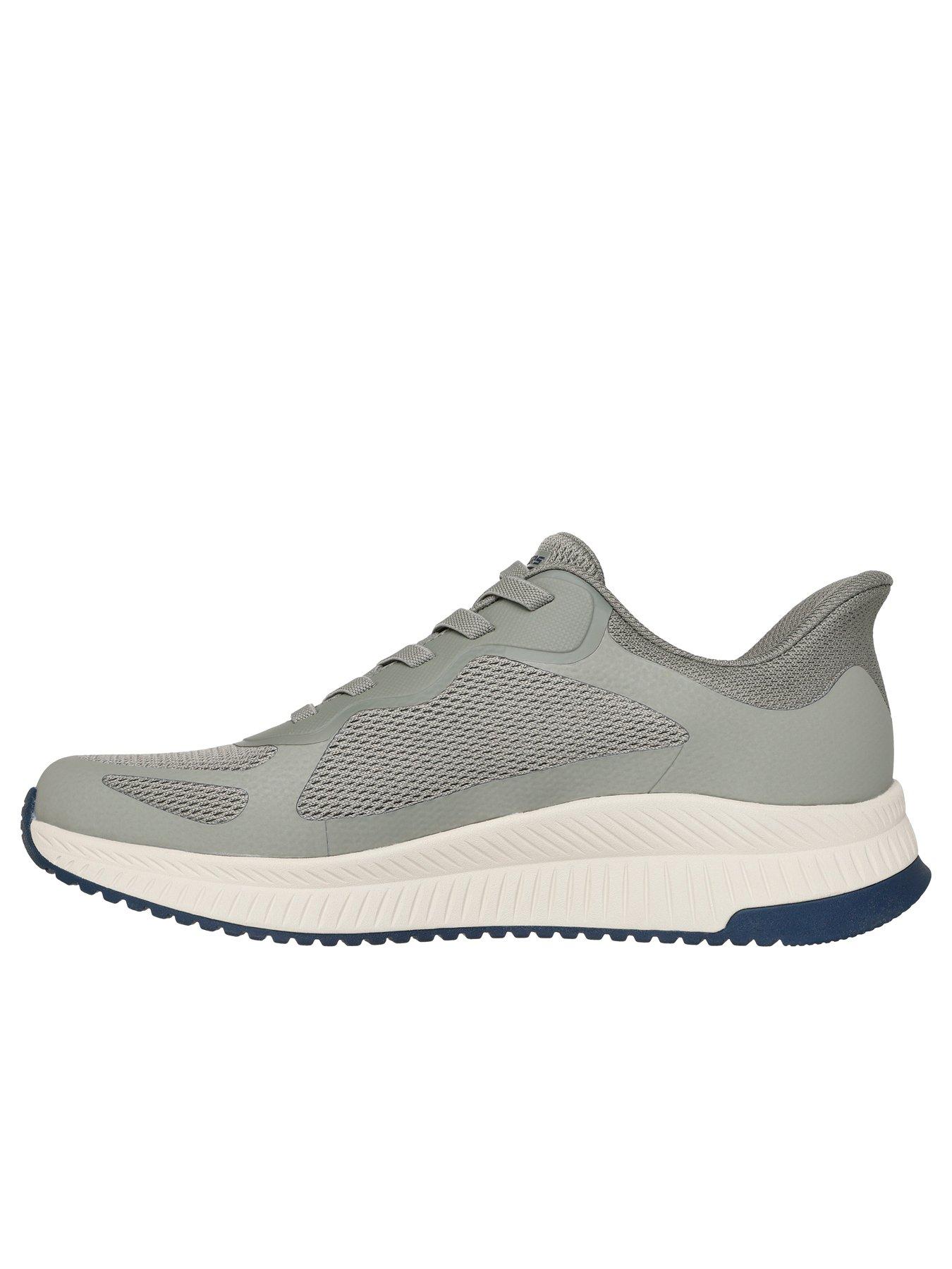 Image 5 of 5 of Skechers Bobs Squad 4 Slip- Ins Lace Up Trainers- Light Khaki
