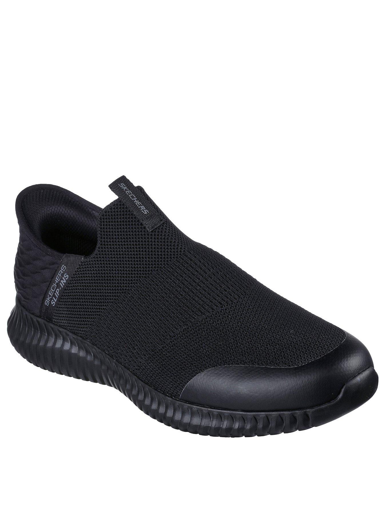 skechers-cessnock-slip--ins-work-trainers--blackstillFront