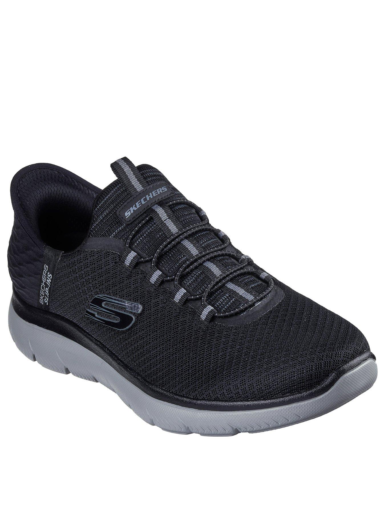 skechers-skechers-summit-slip--ins-with-memory-foam-trainers-blackstillFront