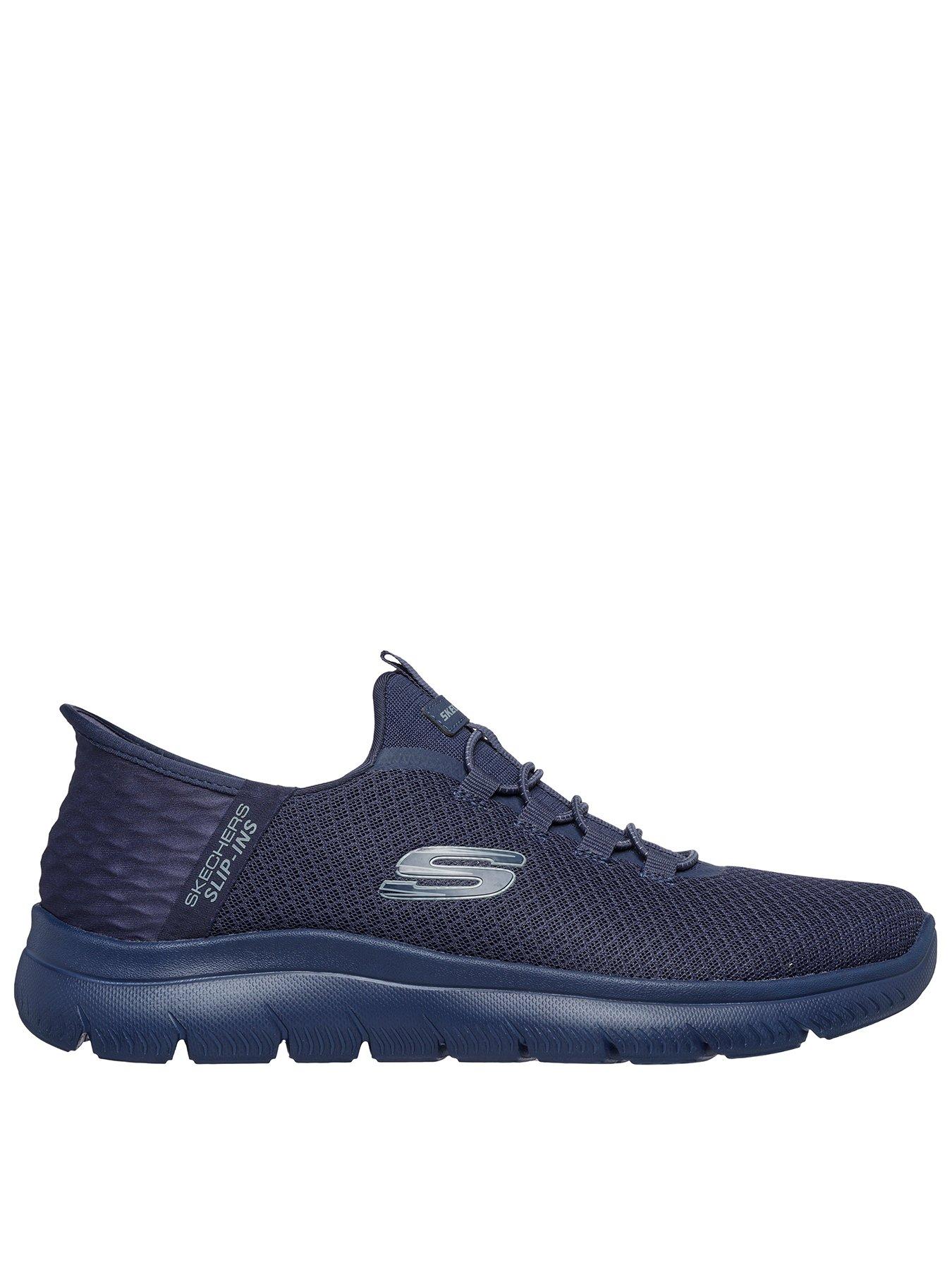 Skechers Skechers Summit Slip- Ins With Memory Foam Trainers-navy