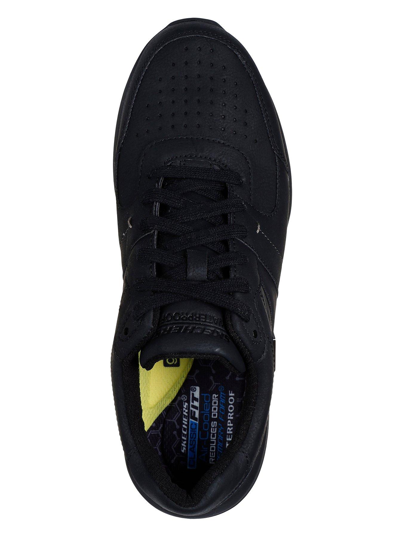 skechers-skechers-netson--gander-waterproof-lace-up-trainers-blackoutfit