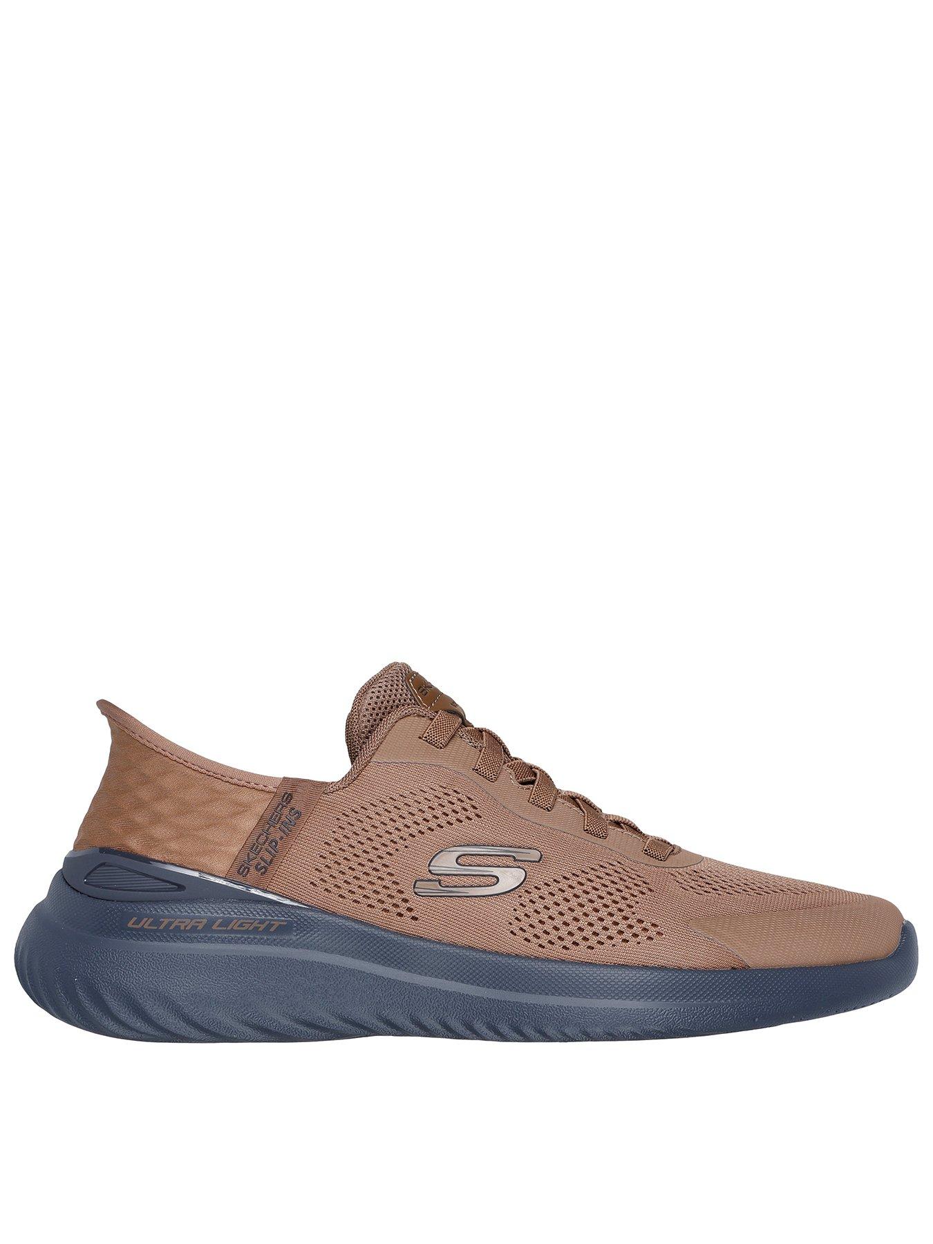 Image 1 of 5 of Skechers Slip-Ins Bounder 20 Trainers- Light Brown