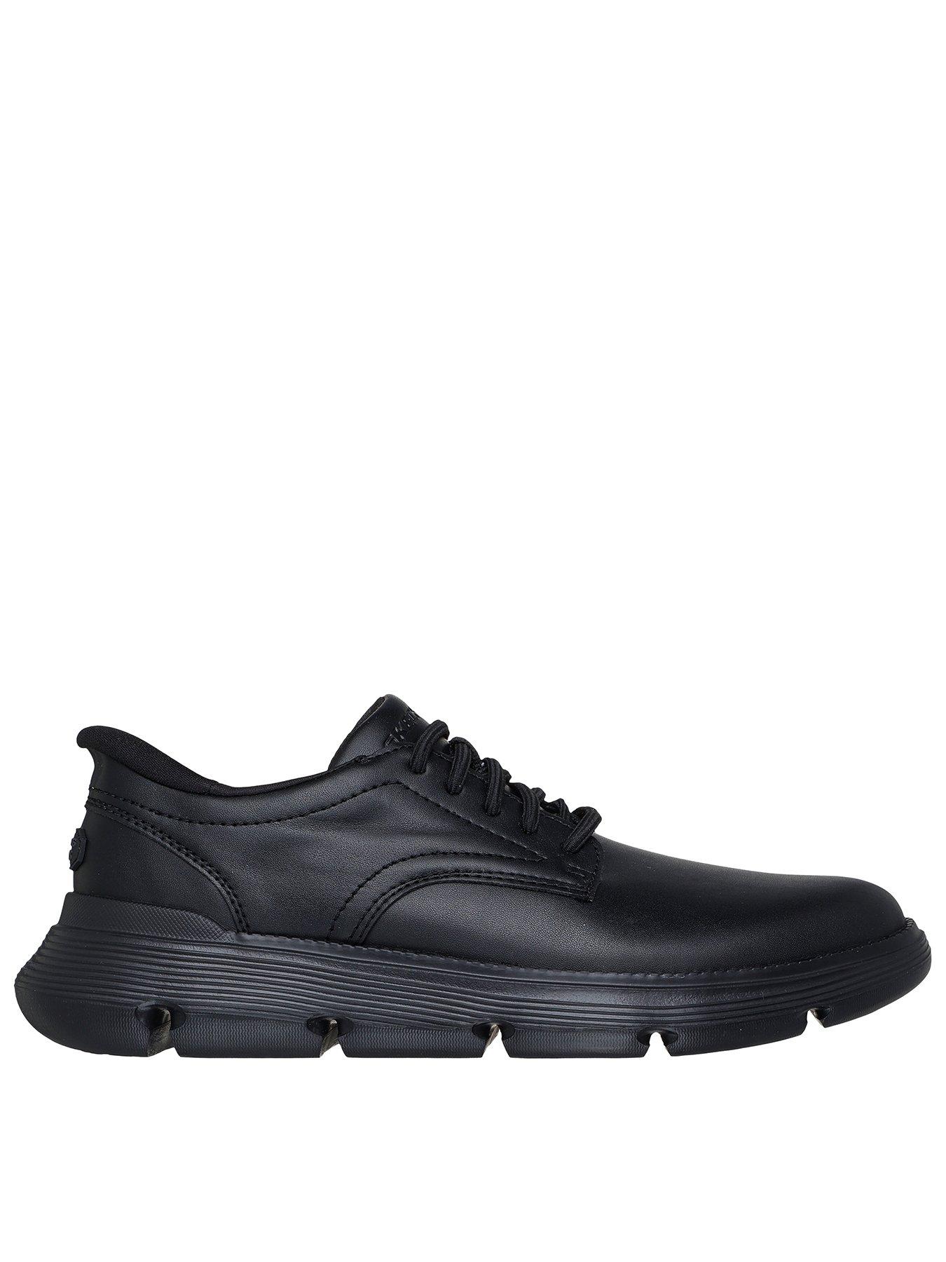 Skechers Skechers Garza- Duran Slip- Ins Bungee Lace Up Shoes-black