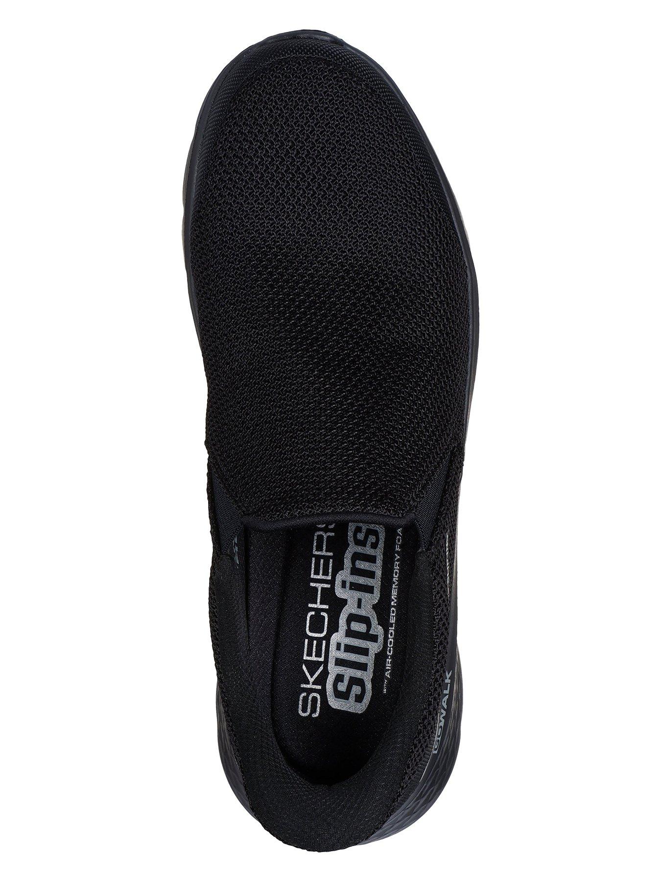 Image 3 of 5 of Skechers Skechers Go Walk Flex Slip- Ins Casual Slip On Shoes-black