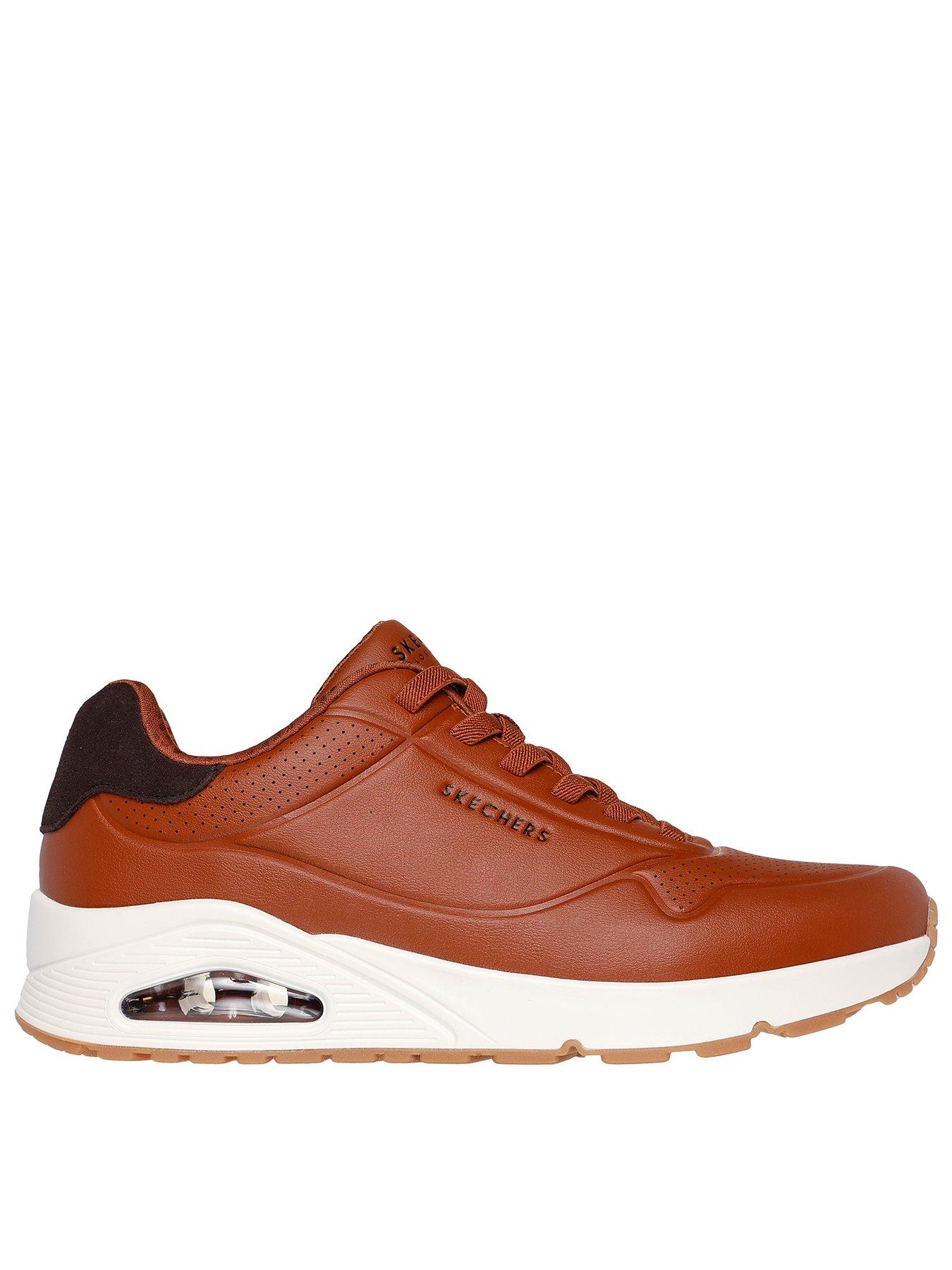 skechers-uno--alder-bungee-trainersnbsp--beigefront