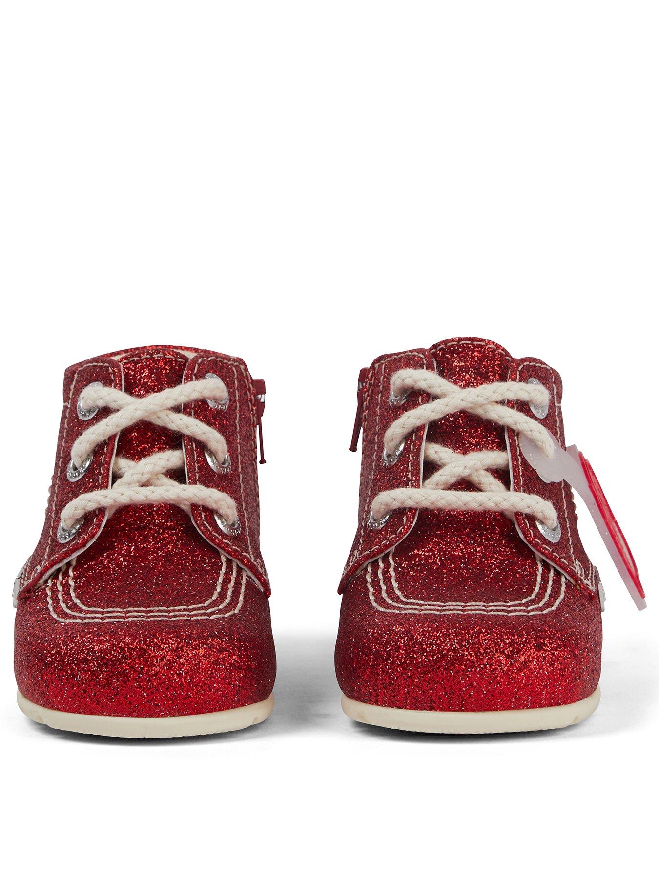 kickers-baby-kick-hi-glitter-leather-bootsnbsp-nbspredstillFront