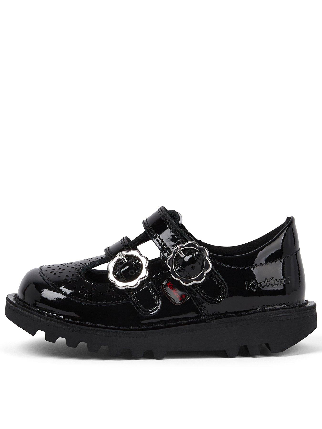 Image 1 of 6 of Kickers Toddler Kick Tbar Meadow Patl If Blk