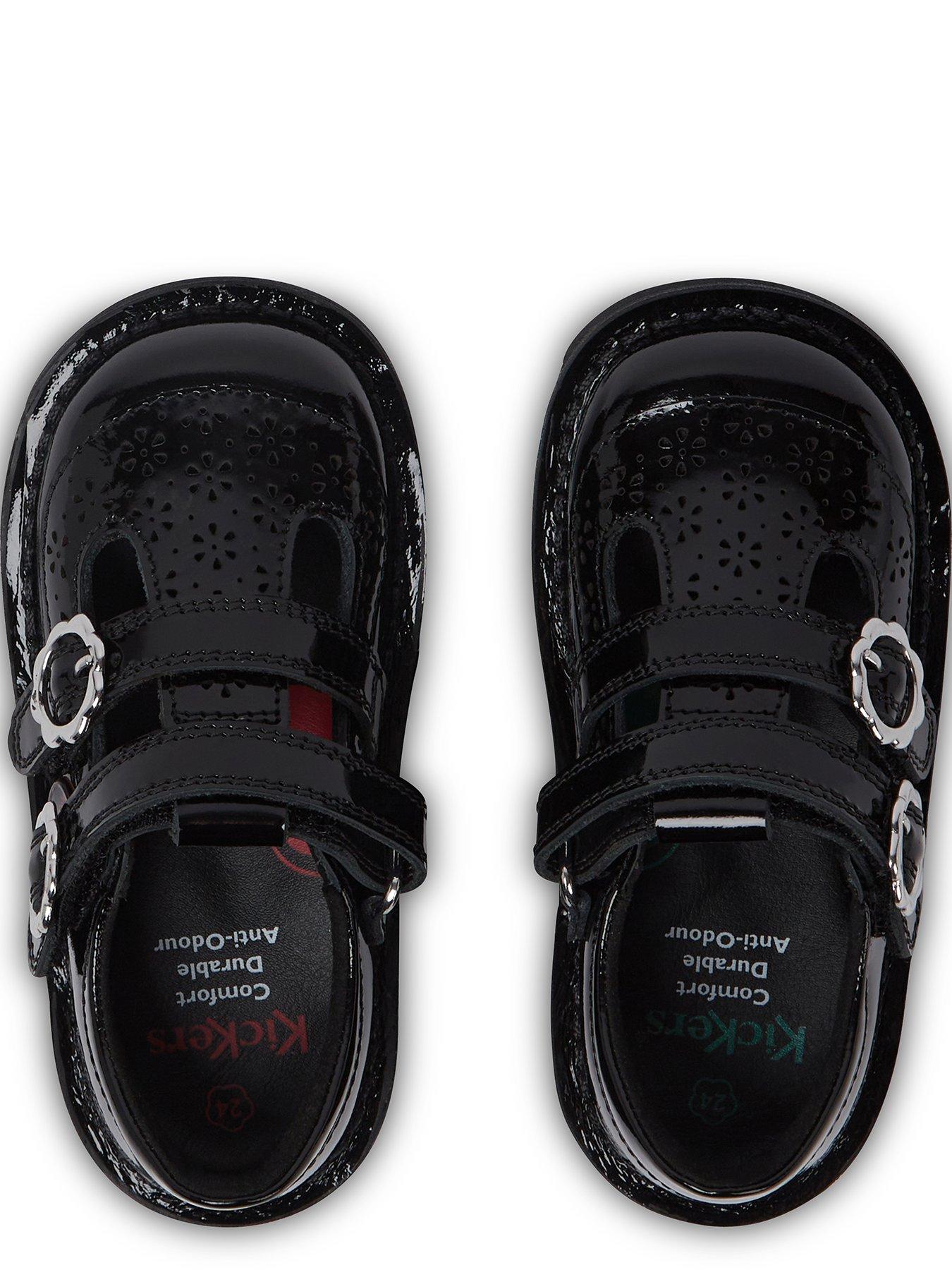 Image 4 of 6 of Kickers Toddler Kick Tbar Meadow Patl If Blk