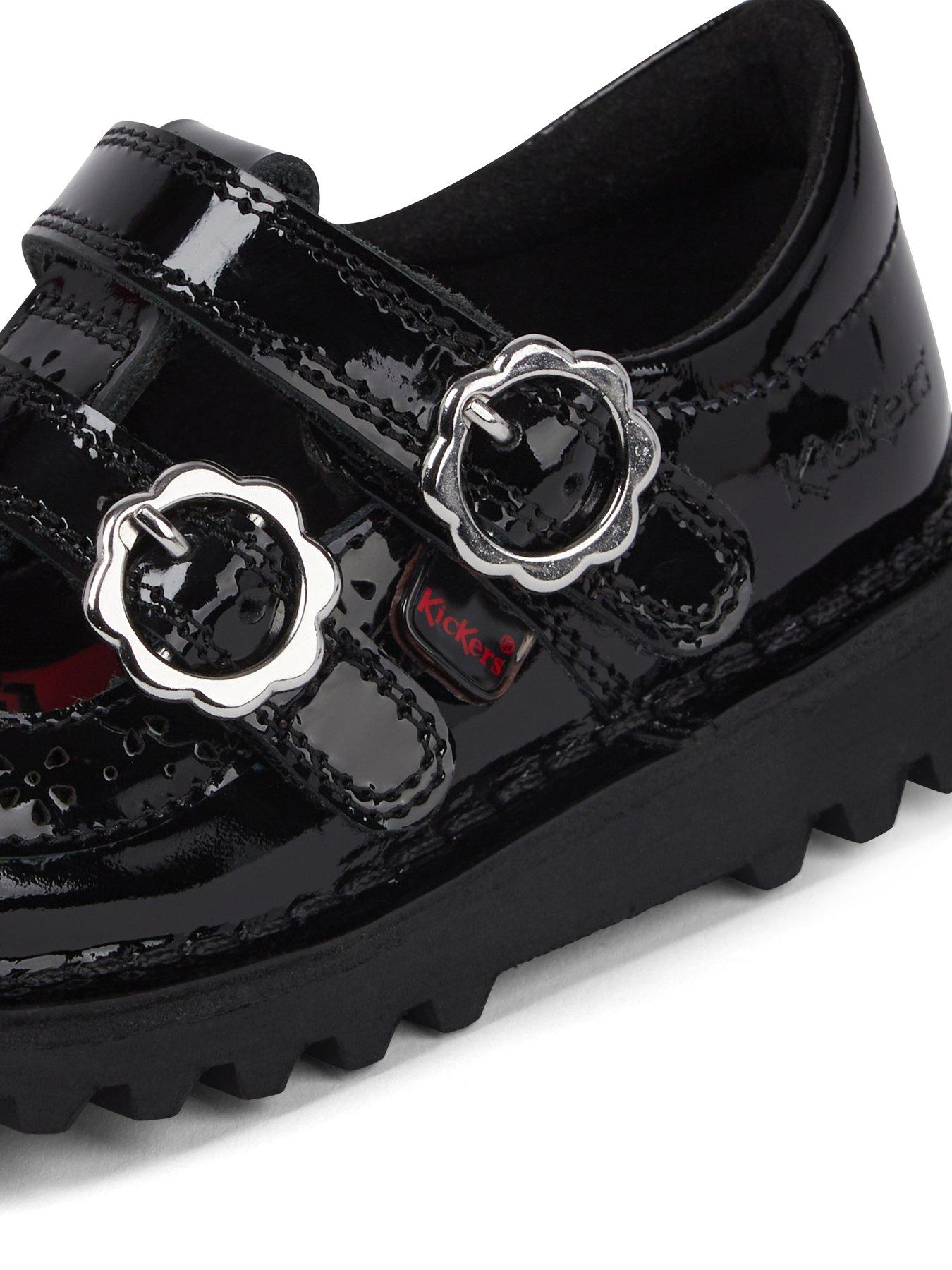 Image 6 of 6 of Kickers Toddler Kick Tbar Meadow Patl If Blk
