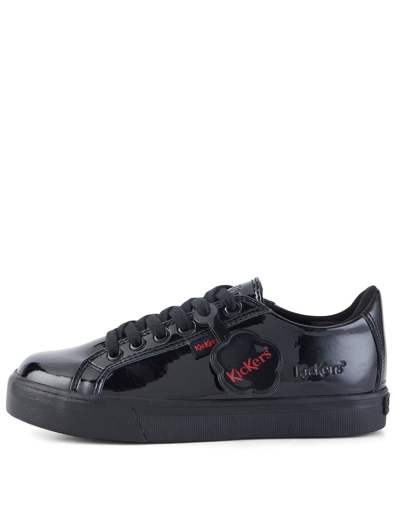 Image 1 of 6 of Kickers Junior Tovni Lacer Patl Jf Blk - Black