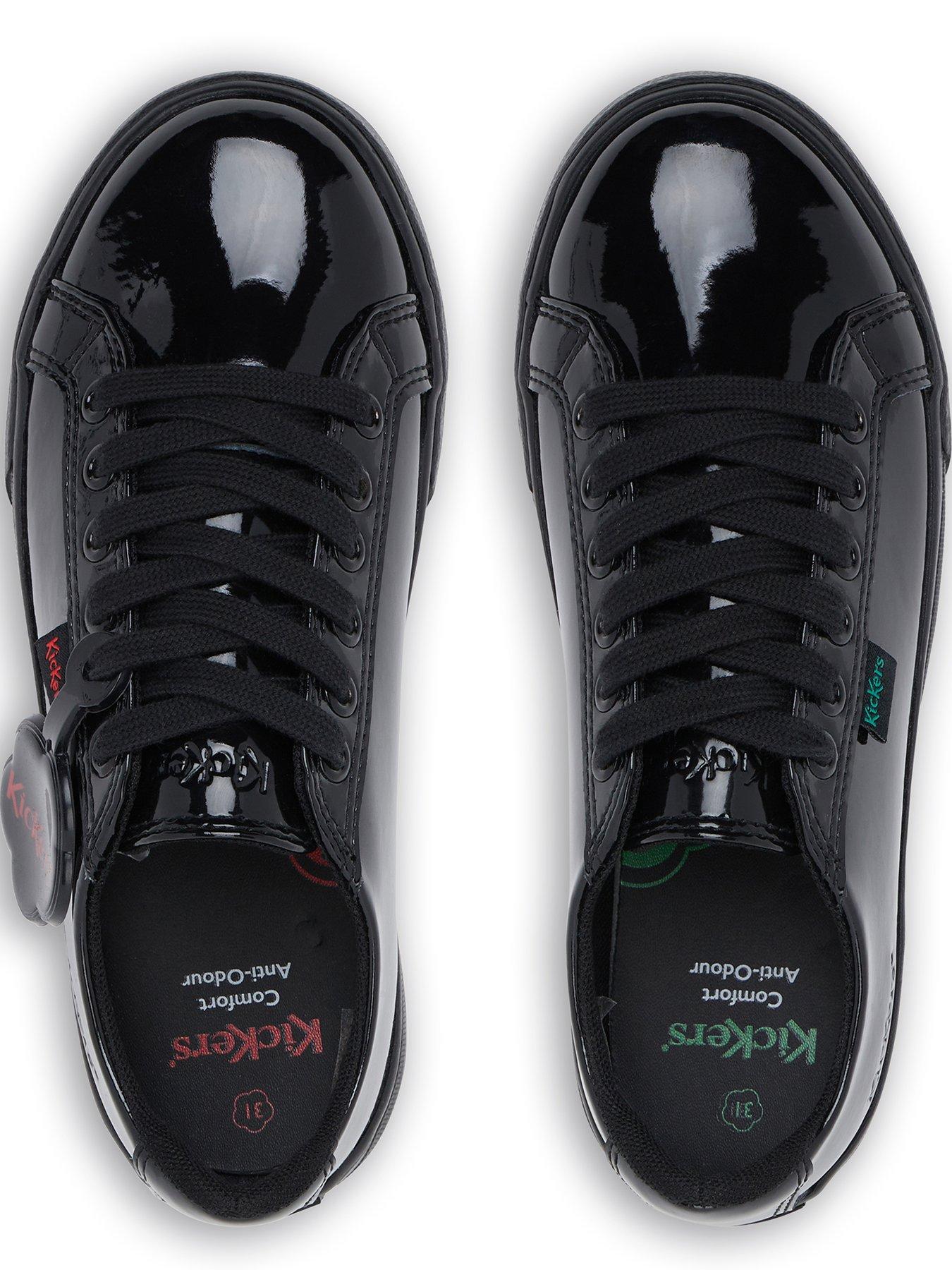 Image 4 of 6 of Kickers Junior Tovni Lacer Patl Jf Blk - Black