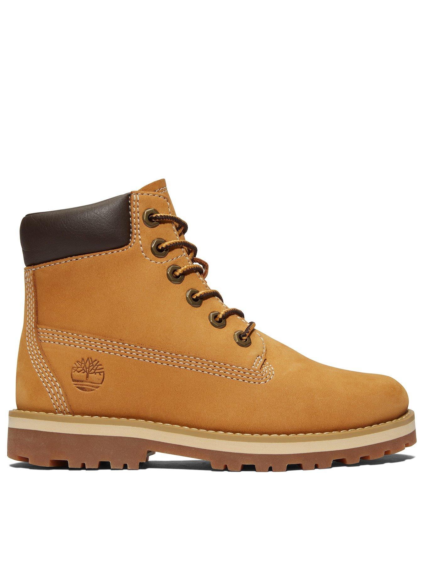 Timberland Junior Mid Lace Boots - Brown