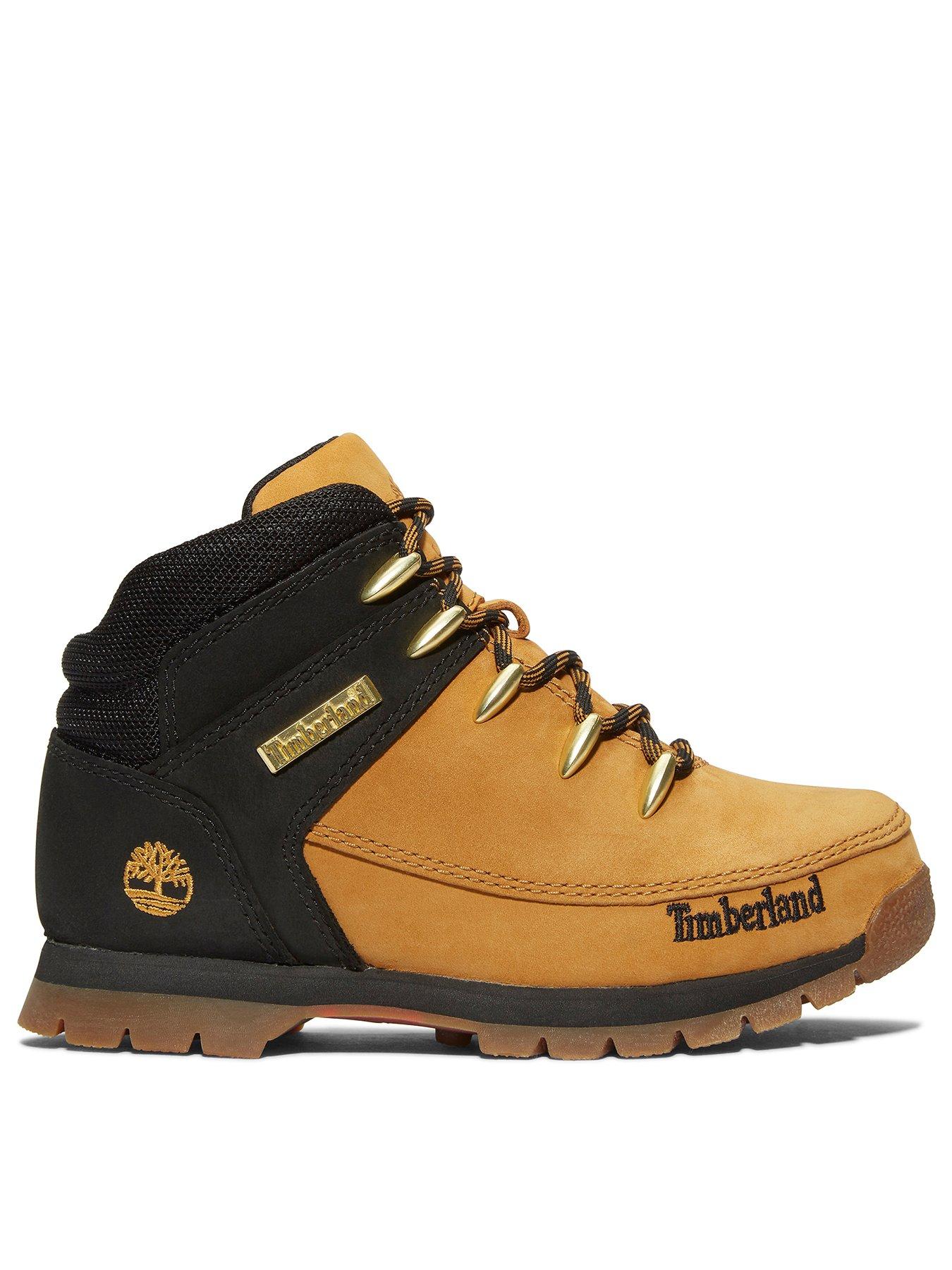 Timberland Junior Mid Lace Boots - Brown