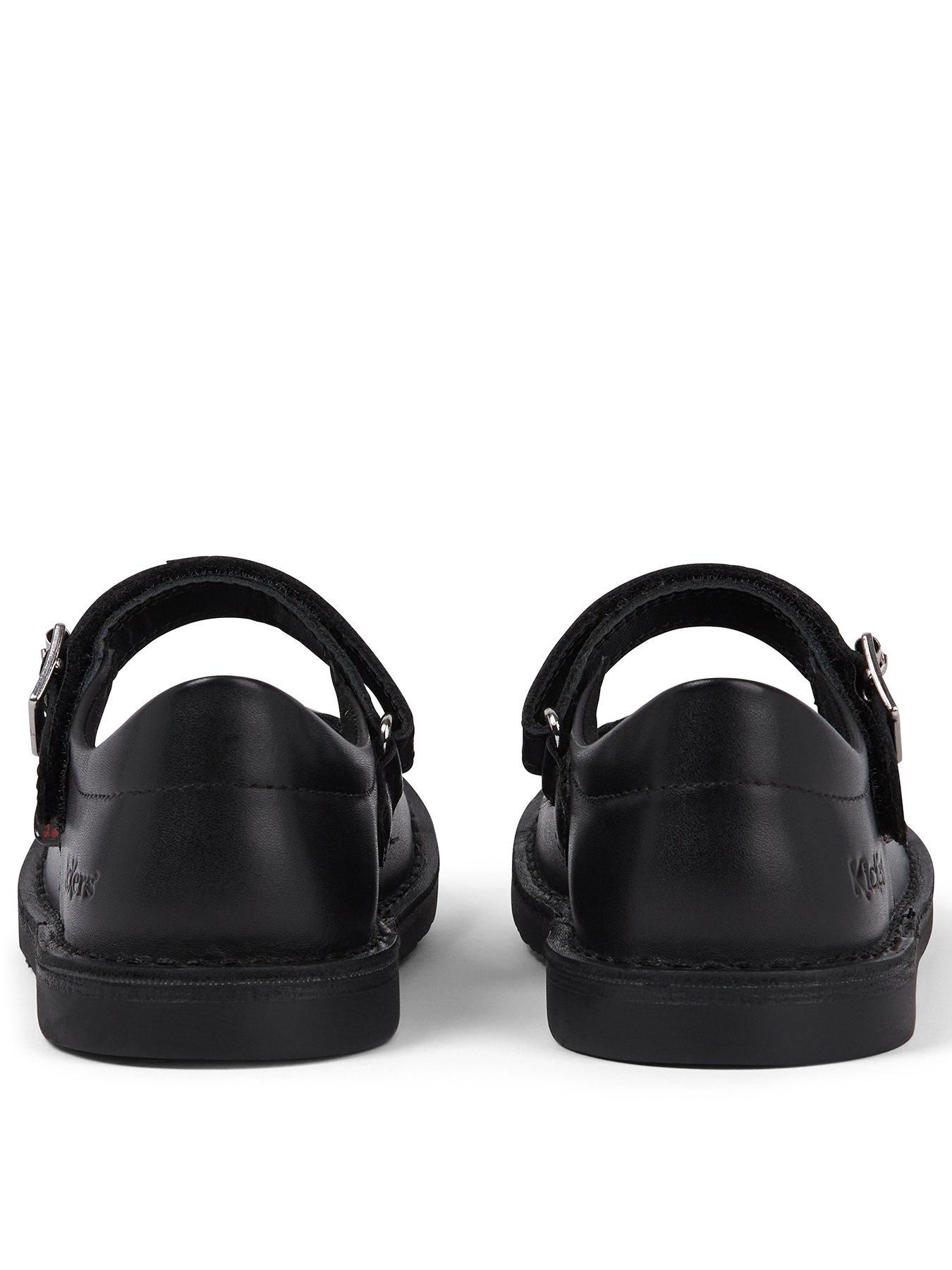 Image 3 of 6 of Kickers Junior Adlar Mj Scallop Lthr Jf Blk - Black