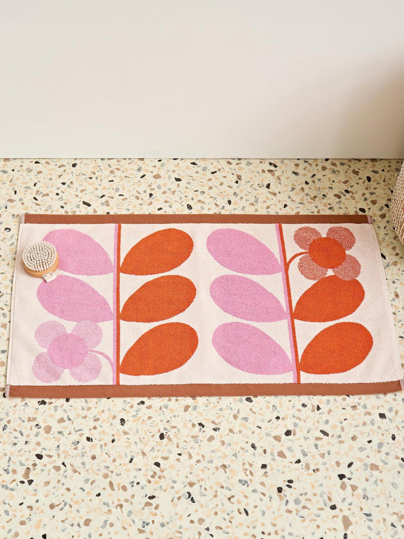 undefined Stem Bloom 100% Cotton Bath Mat