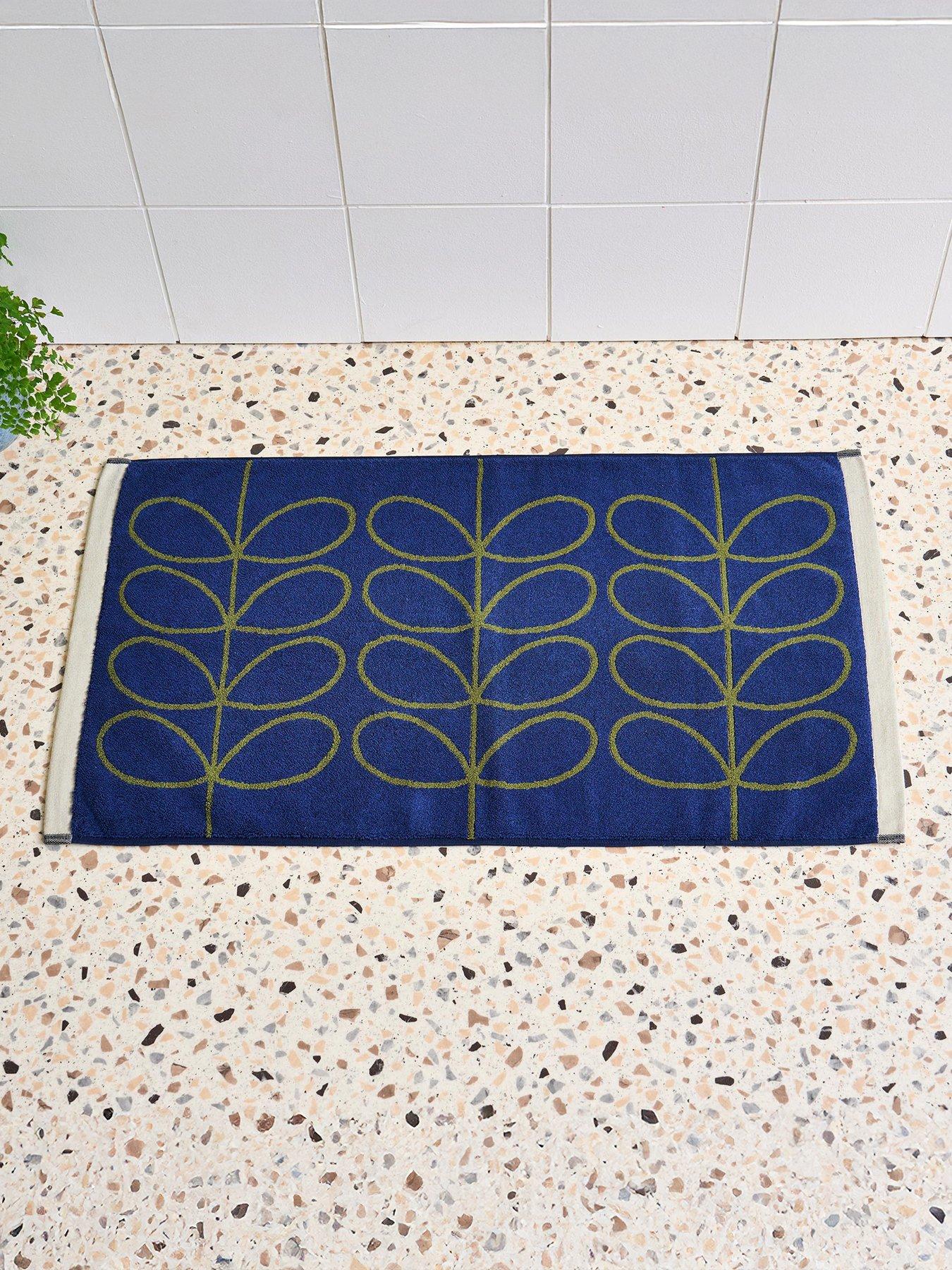 undefined Linear Stem 100% Cotton Bath Mat