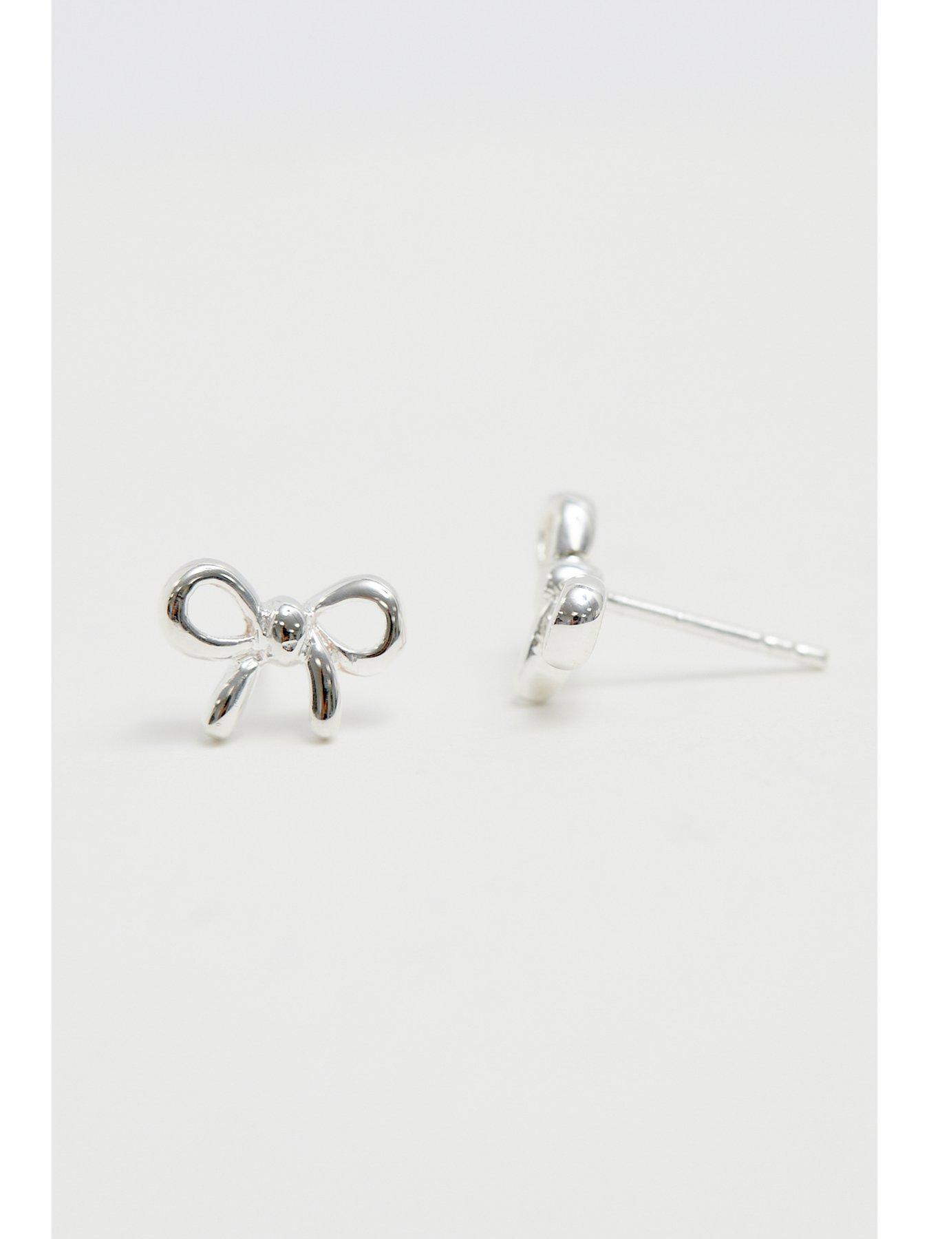 simply-silver-simply-silver-sterling-silver-925-polished-bow-stud-earringsback