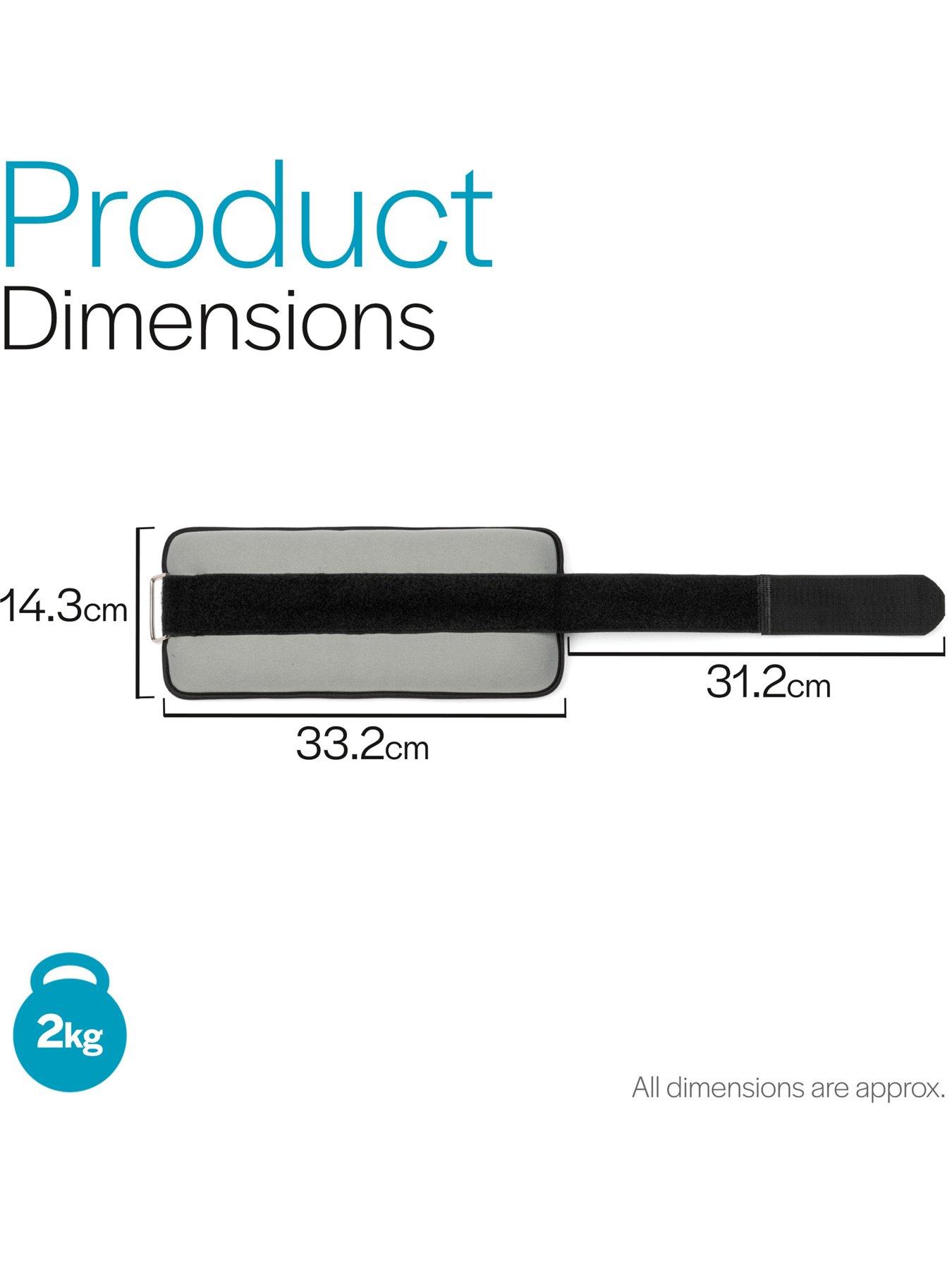 Image 3 of 5 of Core Balance Ankle Weights (2 x 2kg)