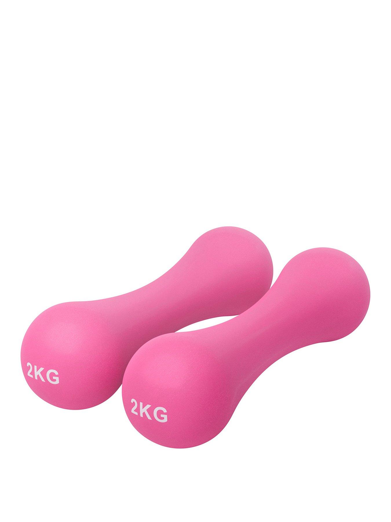 core-balance-bone-neoprene-dumbbells-2-x-2kg