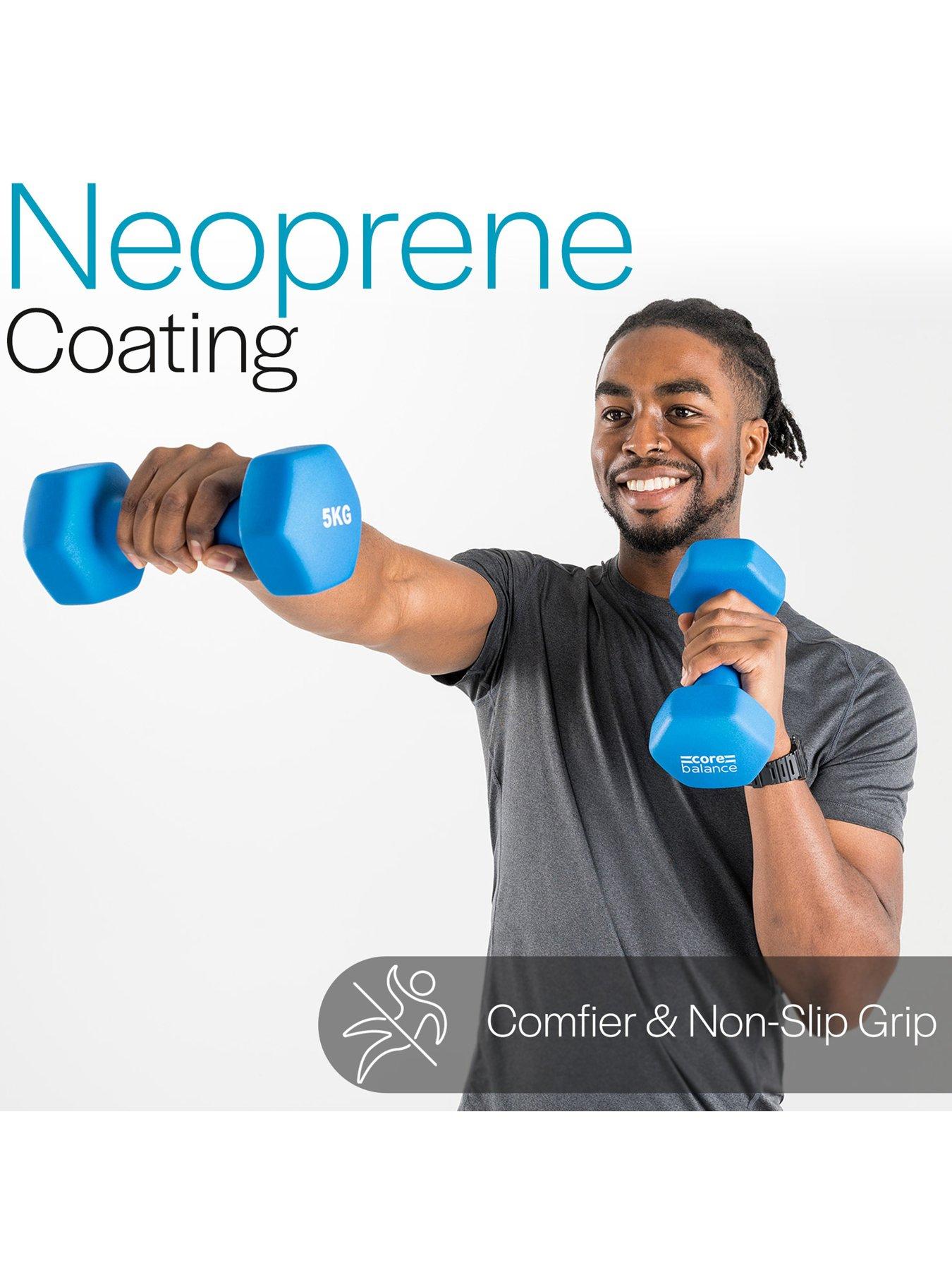 Image 5 of 6 of Core Balance Hex Neoprene Dumbbells (2 x 5kg)