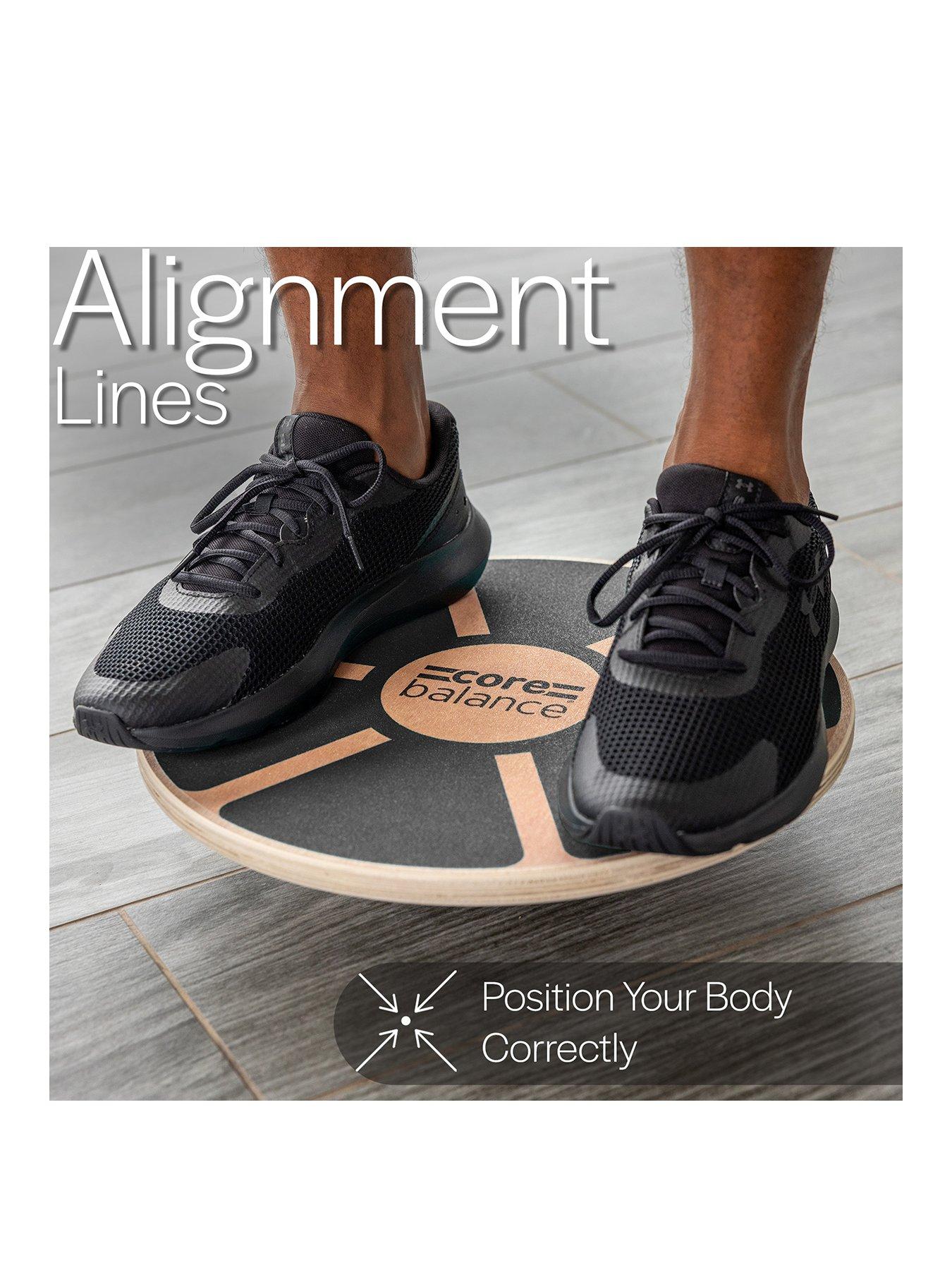 Image 2 of 6 of Core Balance Wooden Balance Board - Grey