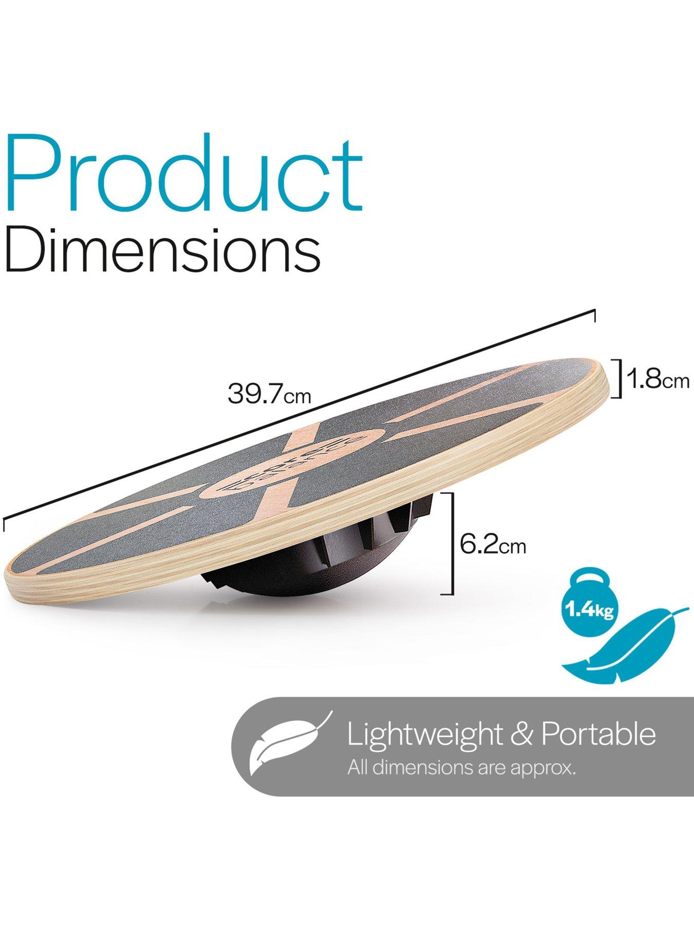 Image 3 of 6 of Core Balance Wooden Balance Board - Grey