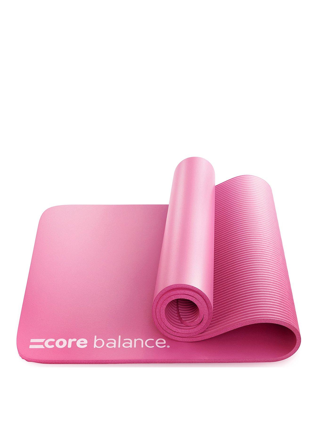 core-balance-pink-nbr-exercise-mat-10mm-thick