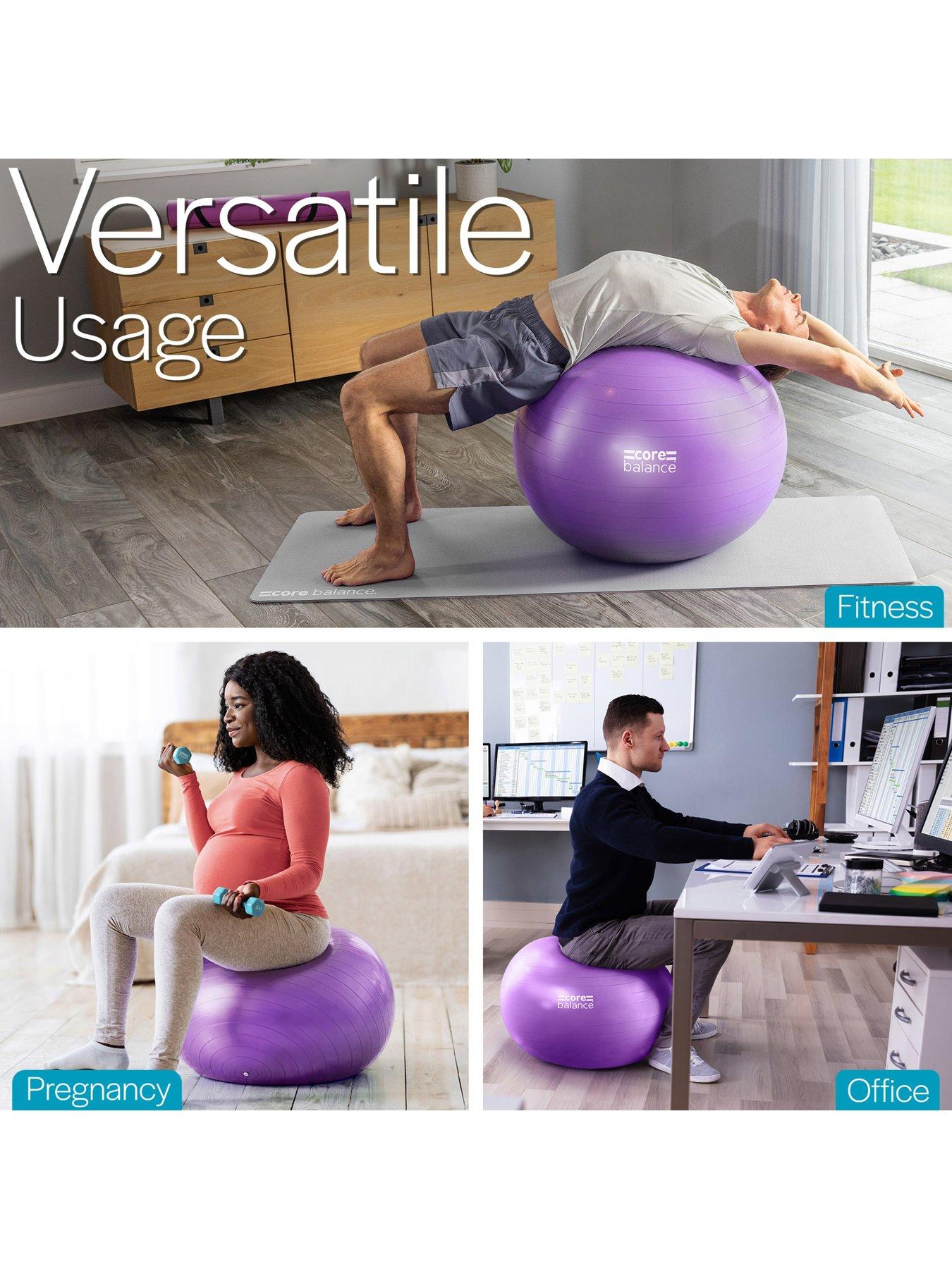 Image 3 of 6 of Core Balance Purple Pregnancy Ball (65cm)