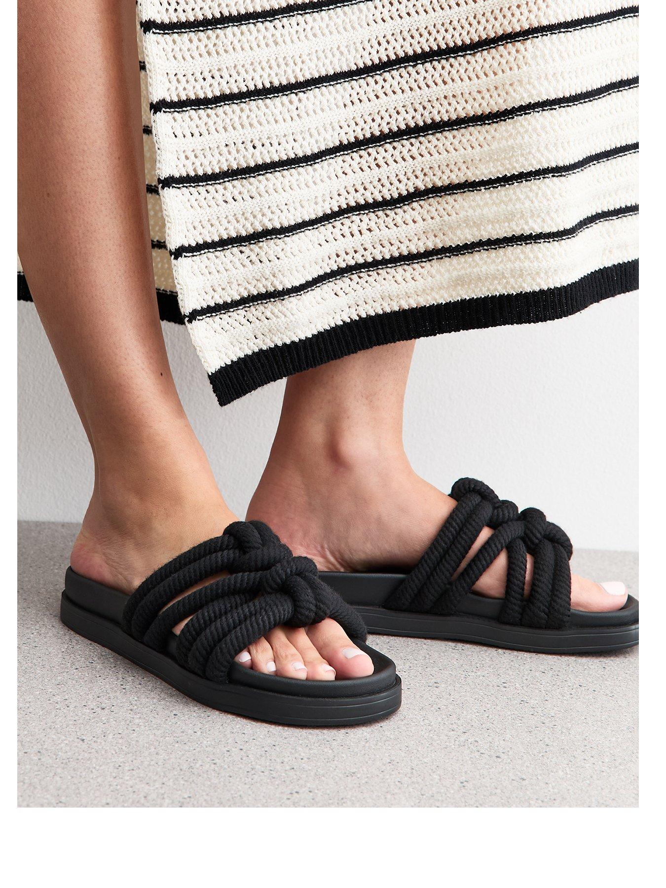 new-look-knotted-rope-strap-mule-sandals-blackstillFront